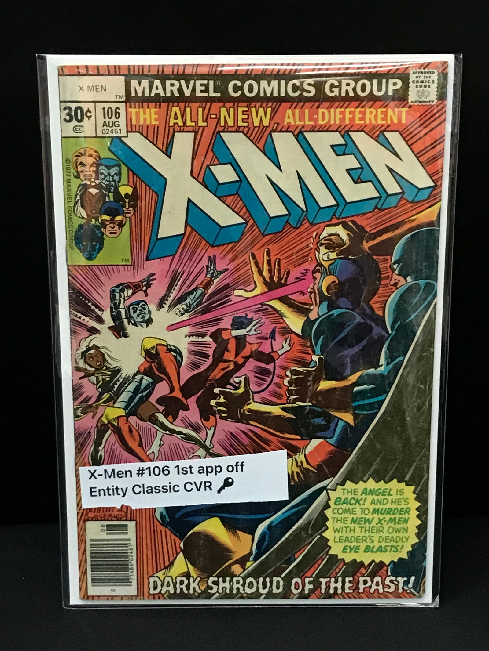 THE UNCANNY X-MEN #106 1ST APP OF ENTITY - MARVEL COMICS: Prices are in Canadian dollars