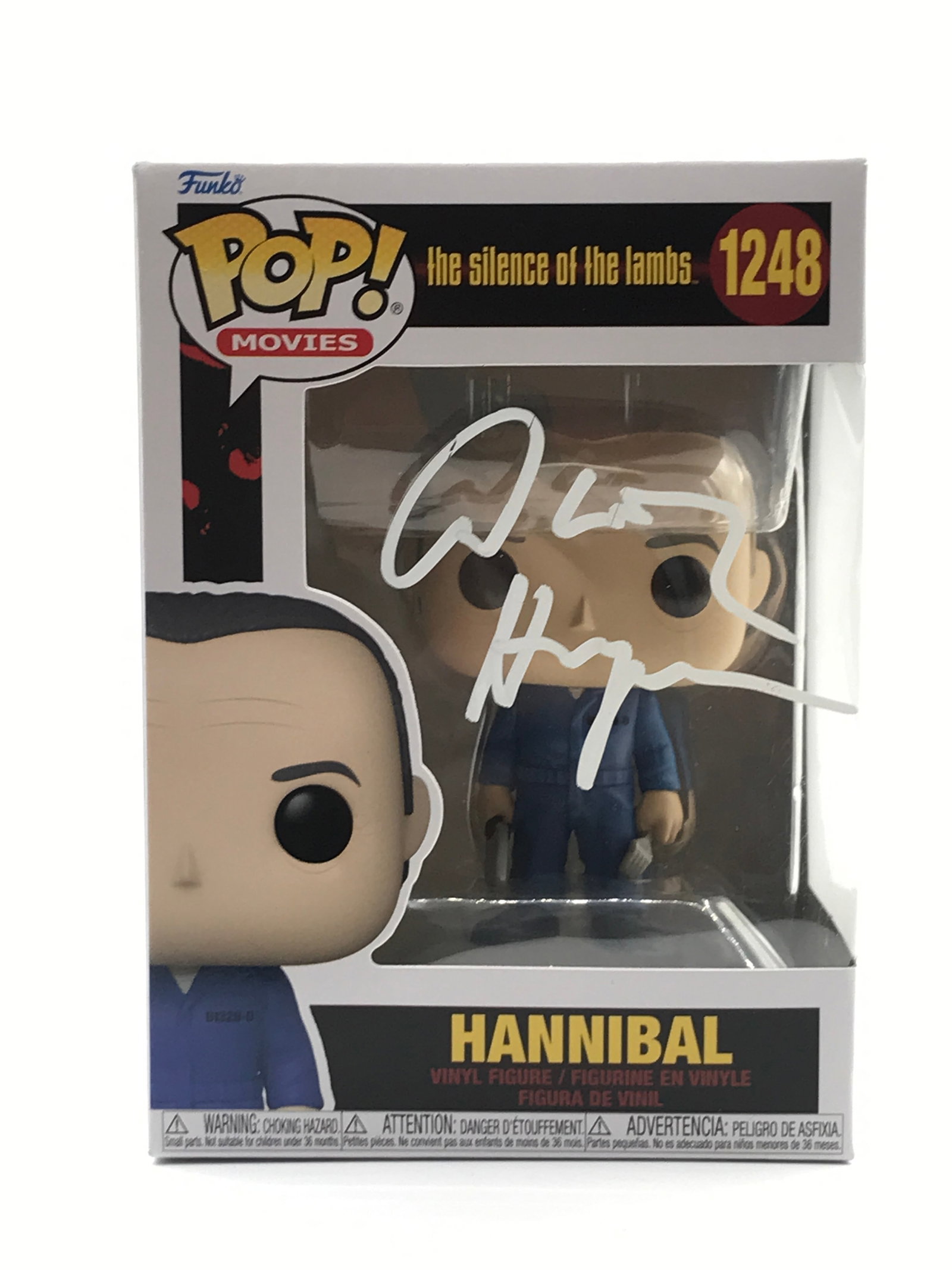 ANTHONY HOPKINS SIGNED HANNIBAL SILENCE OF THE LAMBS FUNKO POP - KB COA: Prices are in Canadian dollars