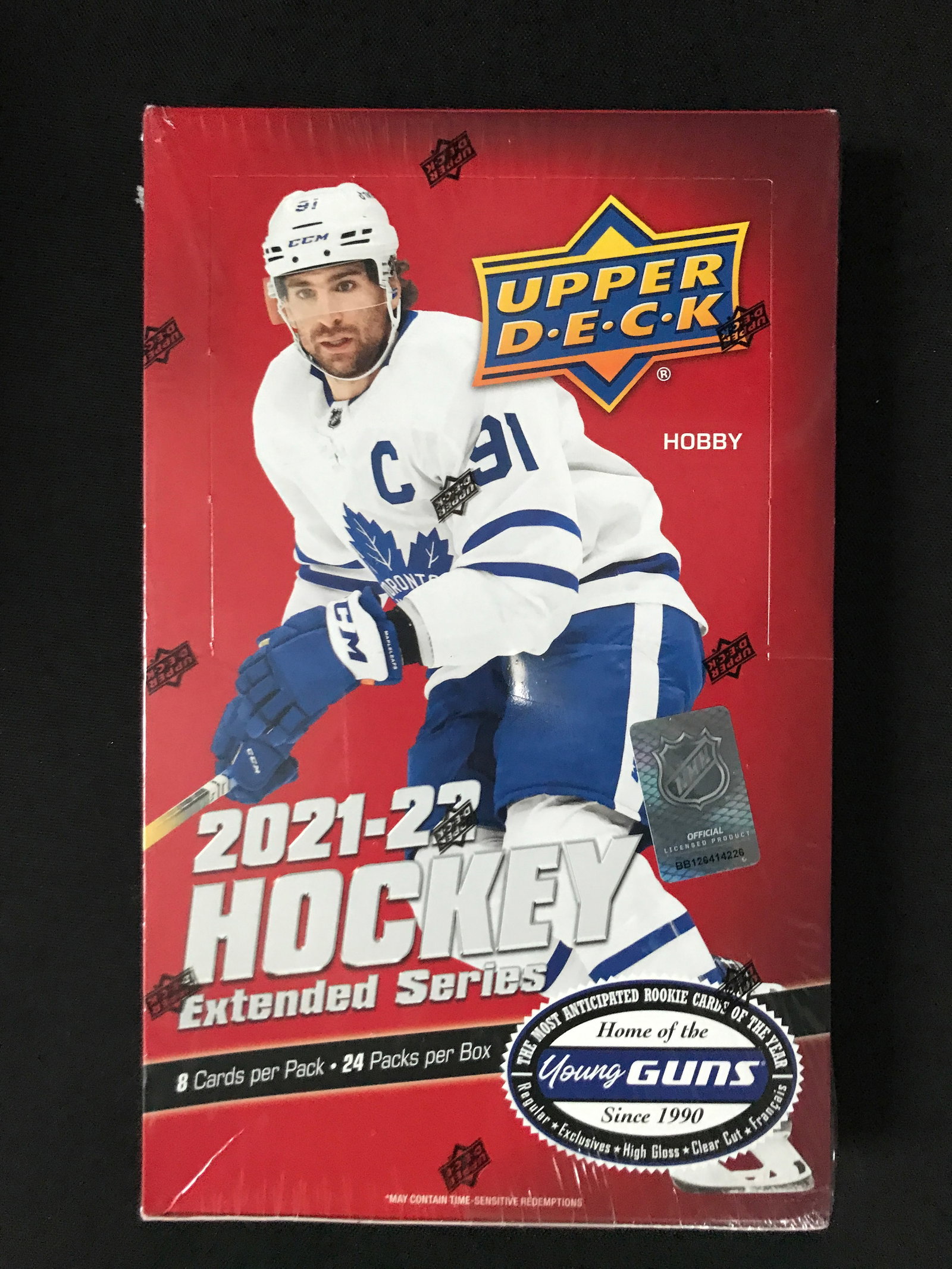 SEALED 2021-22 UPPER DECK EXTENDED HOBBY BOX: Prices are in Canadian dollars