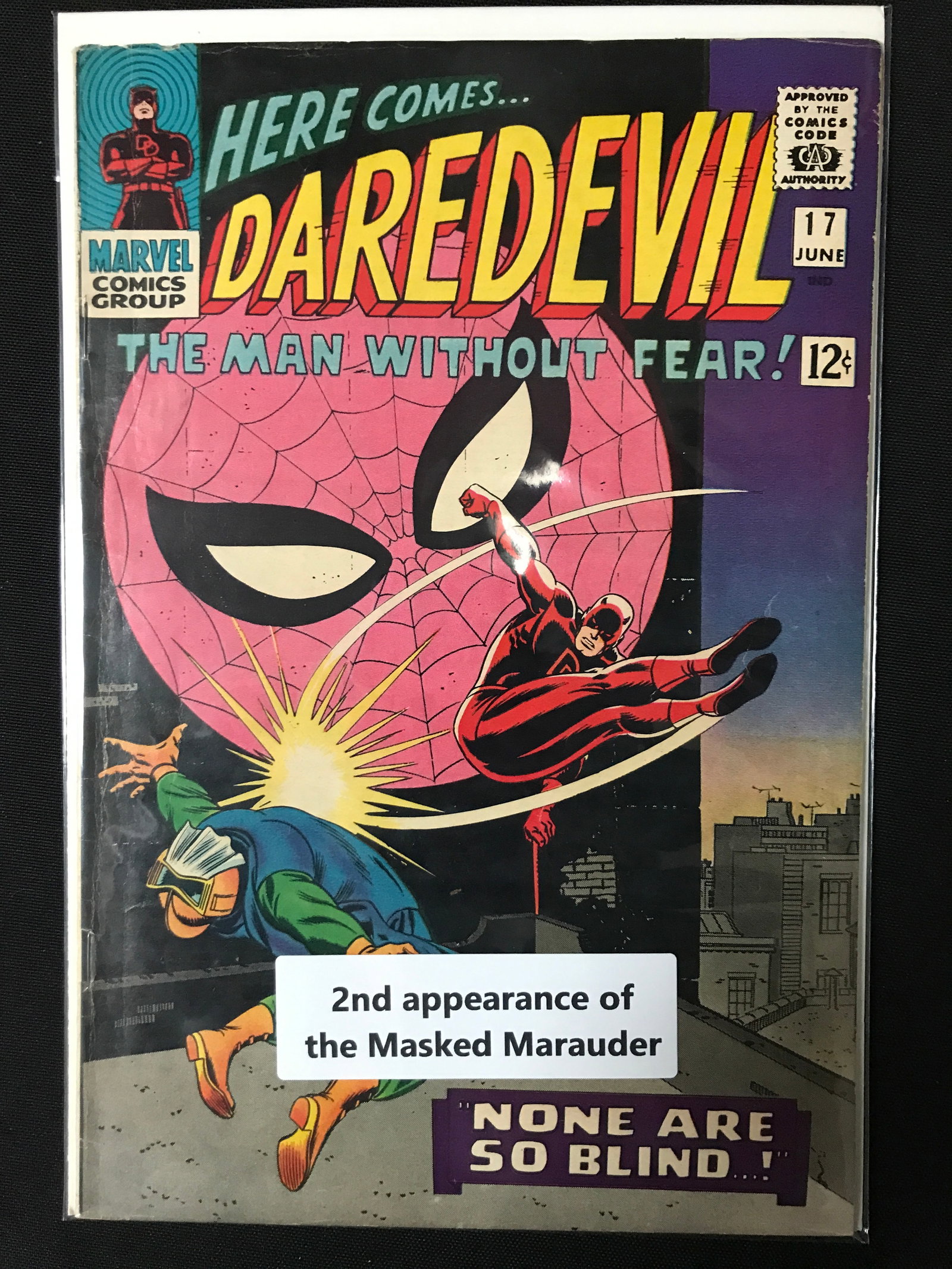 MARVEL COMICS DAREDEVIL NO.17 (2ND APPEARANCE MASKED MARAUDER): Prices are in Canadian dollars