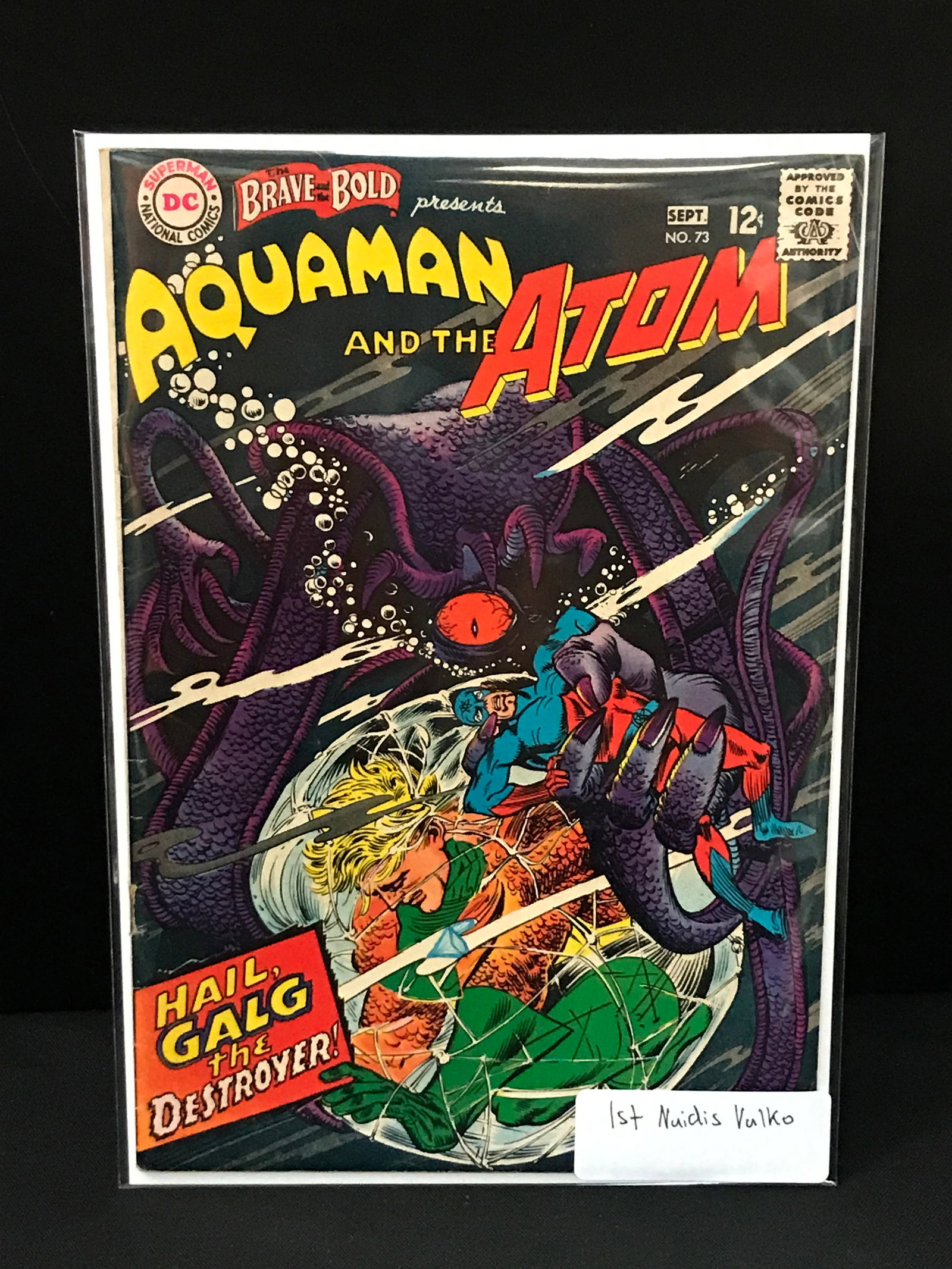 BRAVE AND THE BOLD PRESENTS #73 1ST NUIDIS VULKO - DC COMICS: Prices are in Canadian dollars