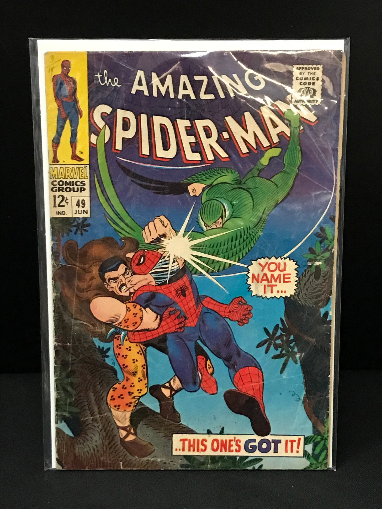THE AMAZING SPIDERMAN #49 - MARVEL COMICS (1 of 1)
