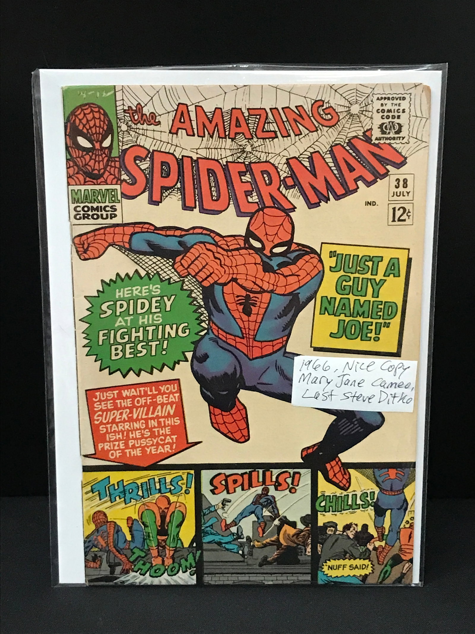 THE AMAZING SPIDERMAN #38 (1966) - MARVEL COMICS (1 of 1)