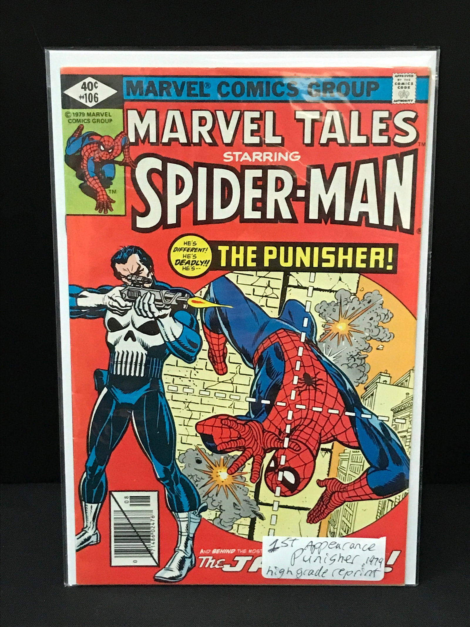 MARVEL TALES #106 1ST APP THE PUNISHER (1979) REPRINT - MARVEL COMICS: Prices are in Canadian dollars