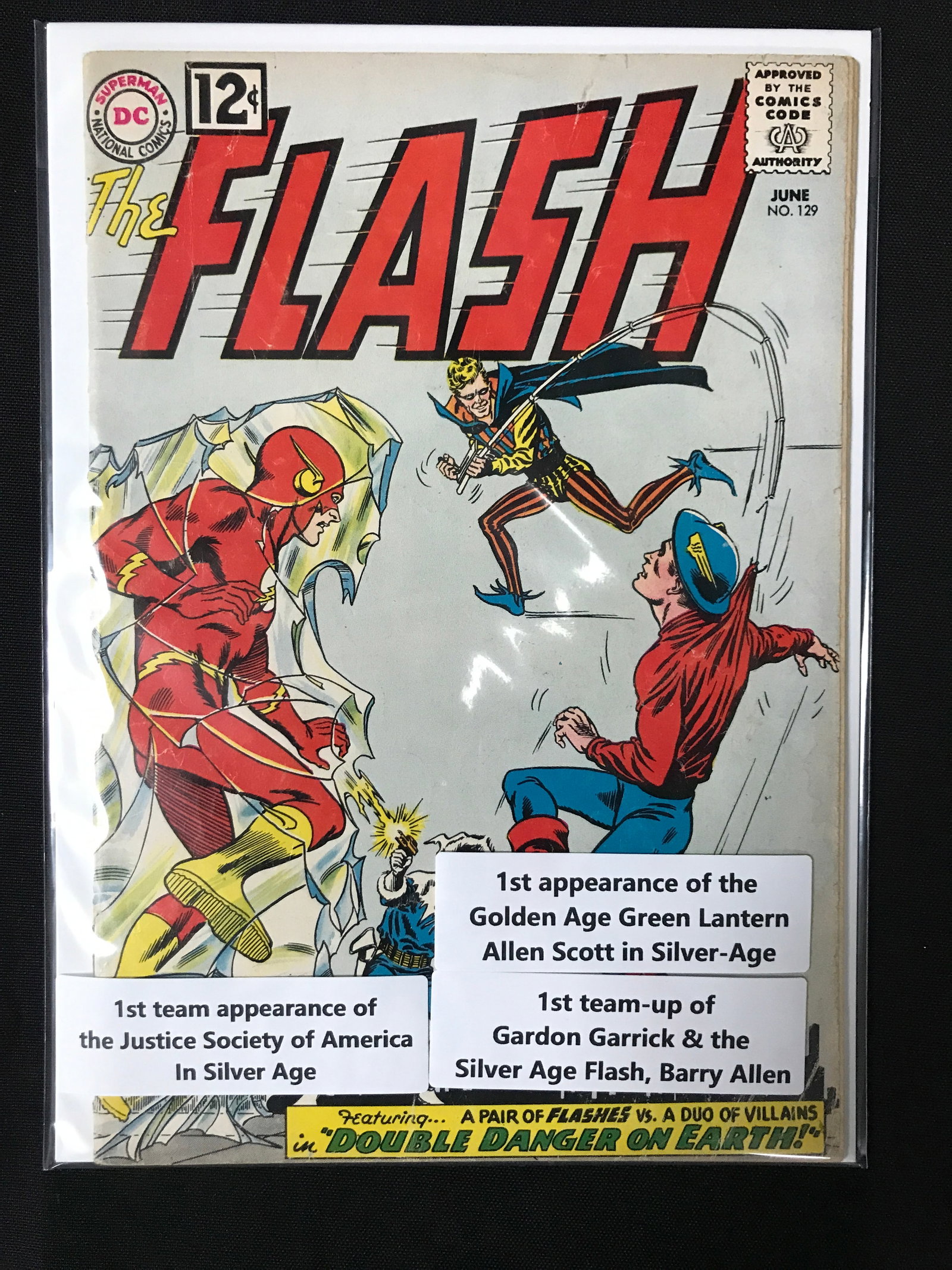 DC COMICS THE FLASH NO.129 1ST APP GOLDEN AGE GREEN LANTERN): Prices are in Canadian dollars