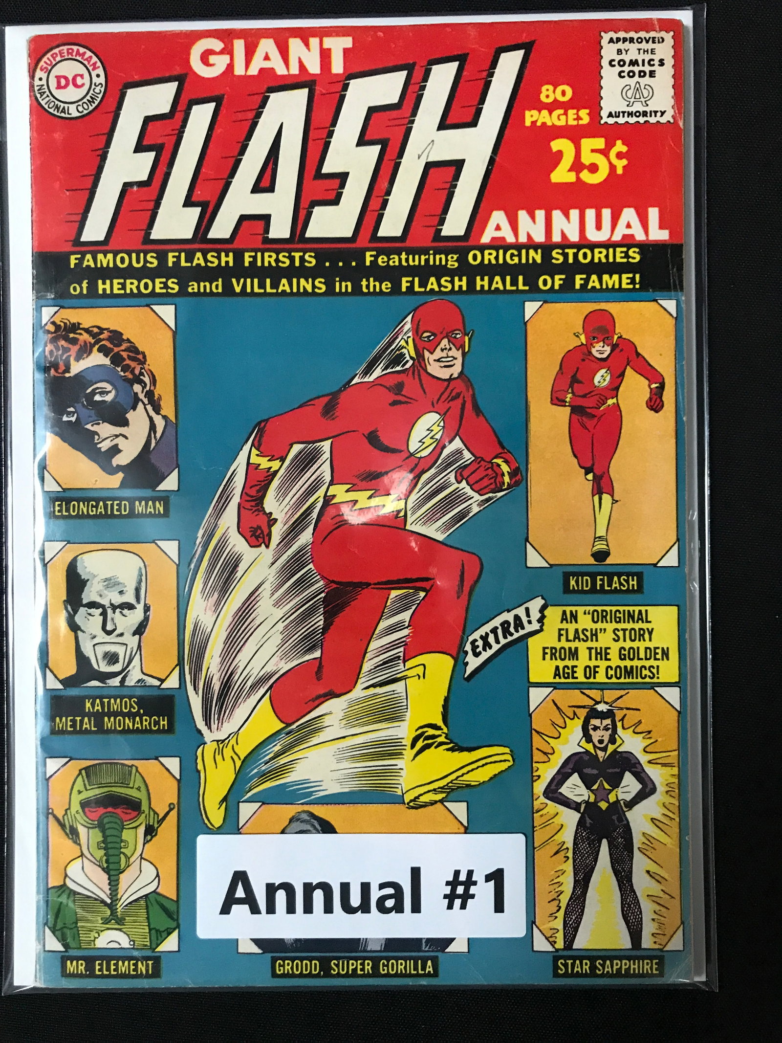 DC COMICS GIANT FLASH NO.1 ANNUAL: Prices are in Canadian dollars
