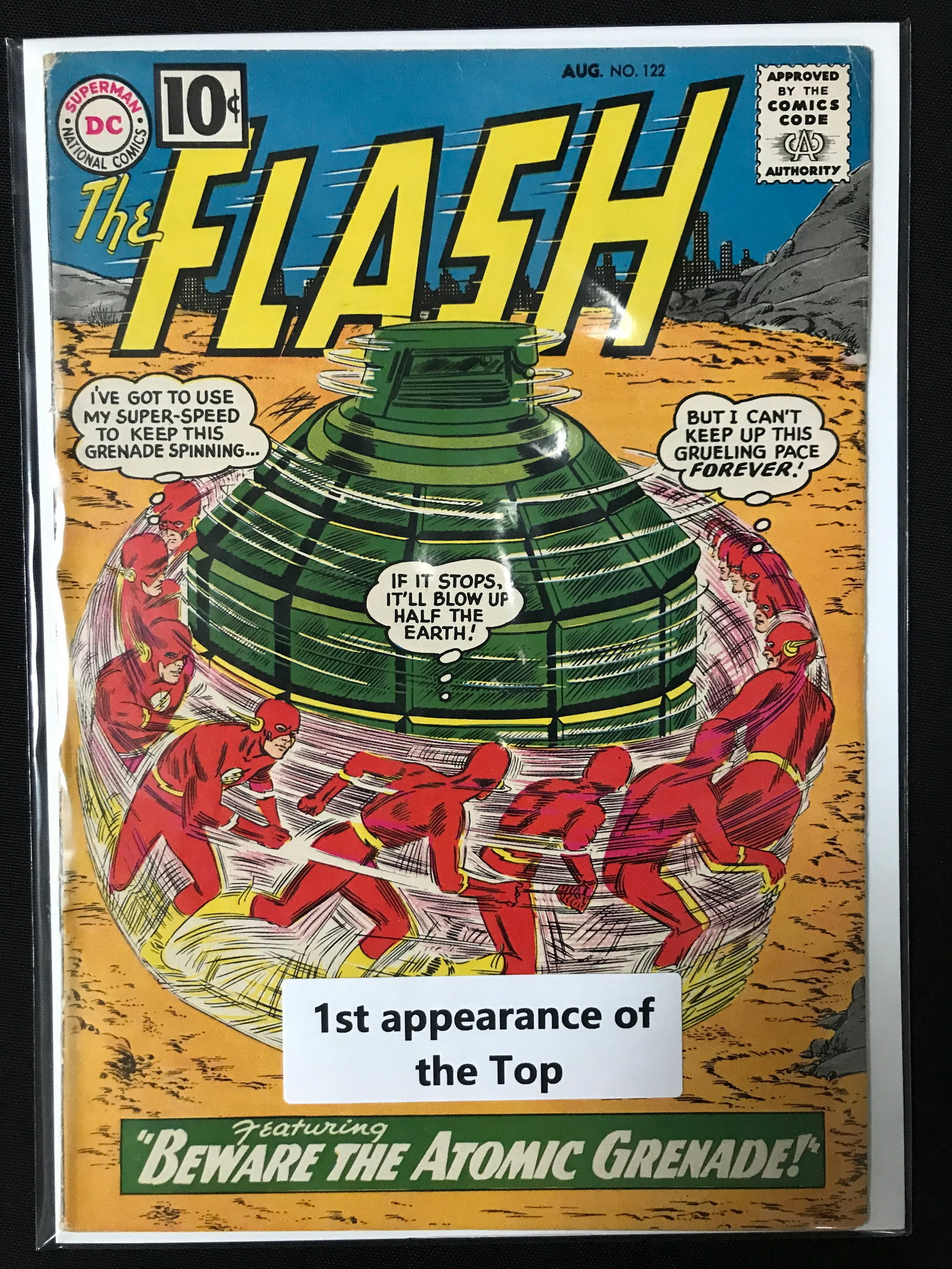 DC COMICS THE FLASH NO.122 (1ST APP THE TOP): Prices are in Canadian dollars