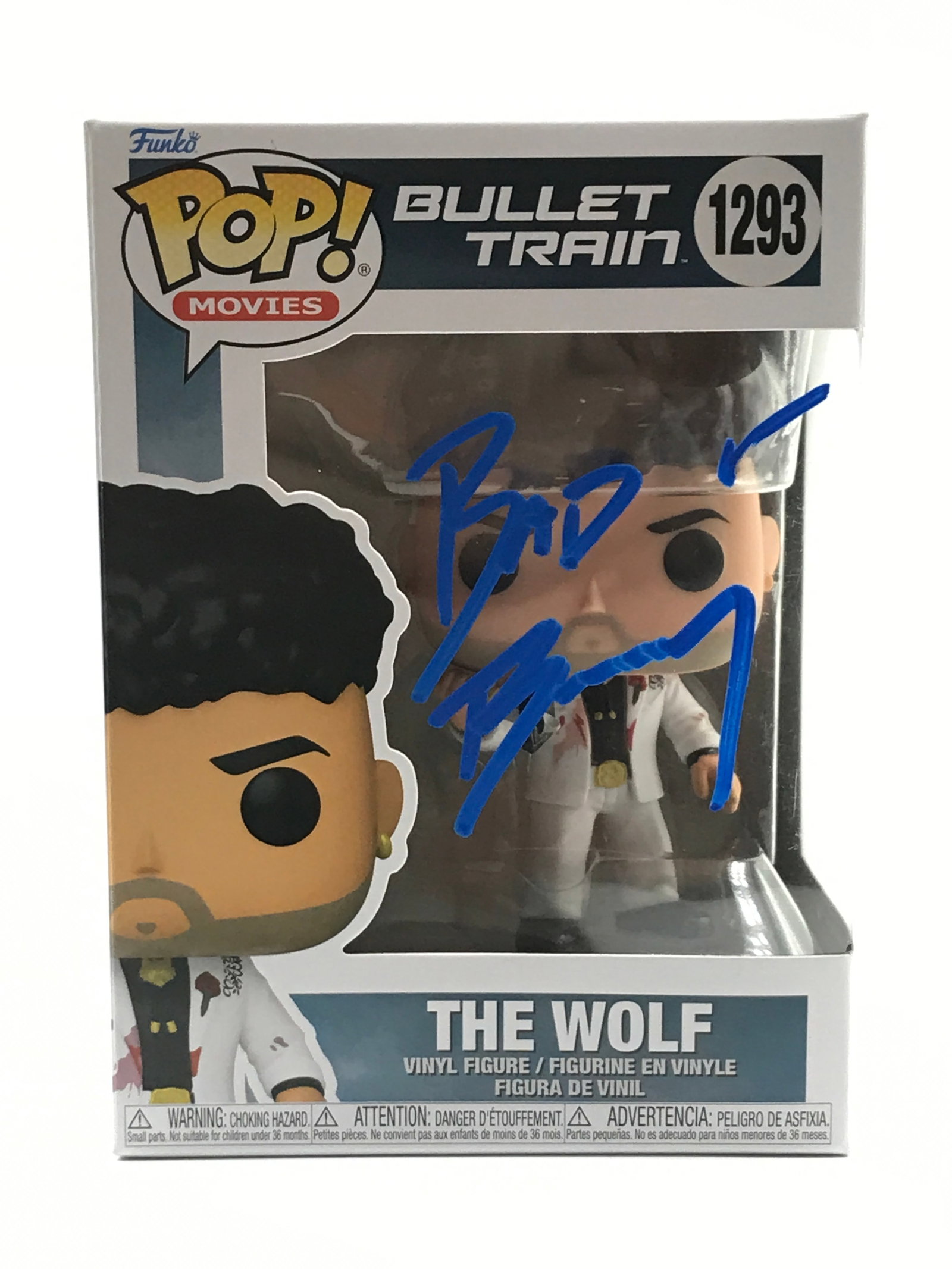 BAD BUNNY SIGNED THE WOLF BULLET TRAIN FUNKO POP - HOLLYWOOD COA: Prices are in Canadian dollars