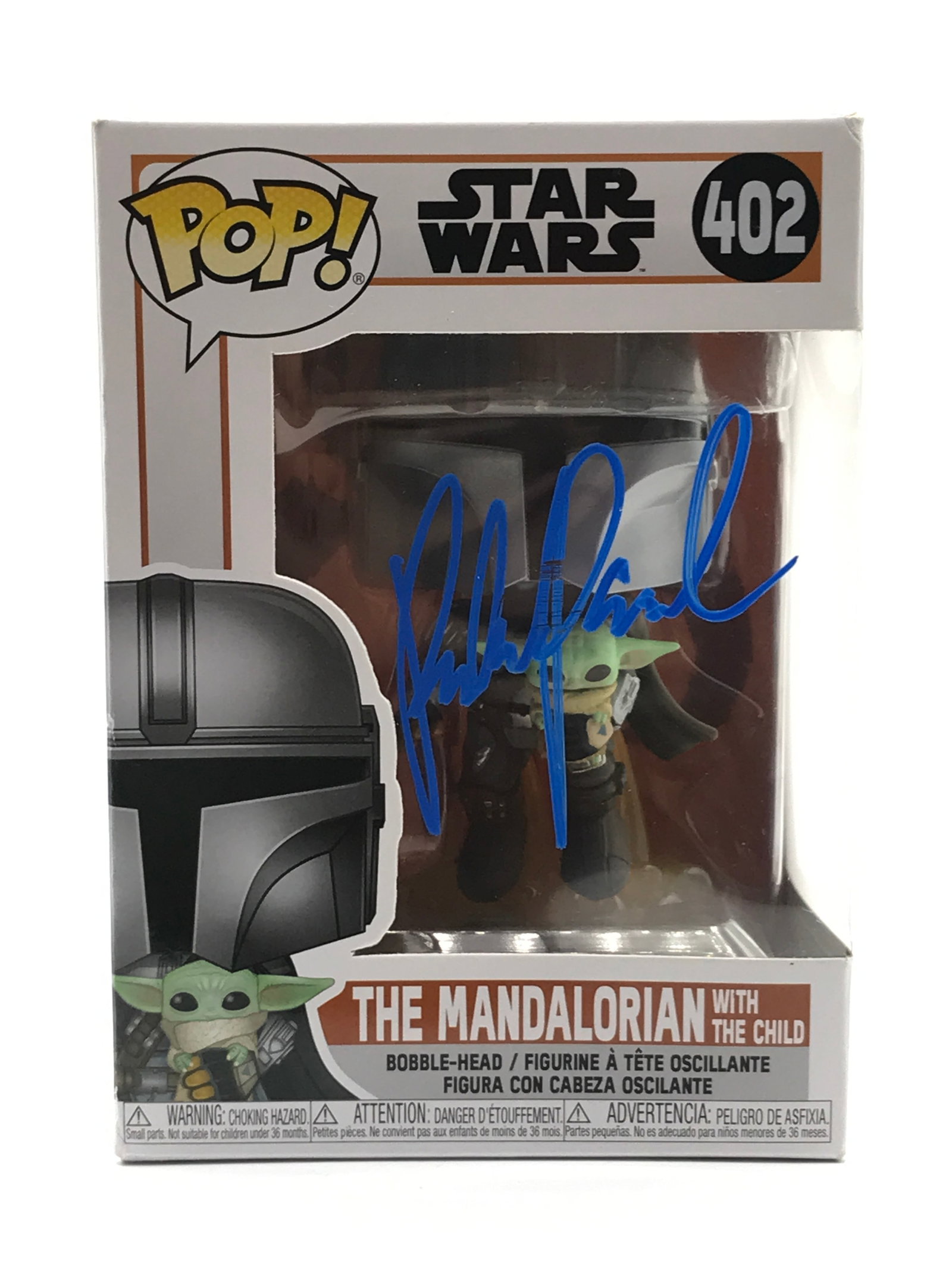 PEDRO PASCAL SIGNED THE MANDALORIAN FUNKO POP - KB COA: Prices are in Canadian dollars