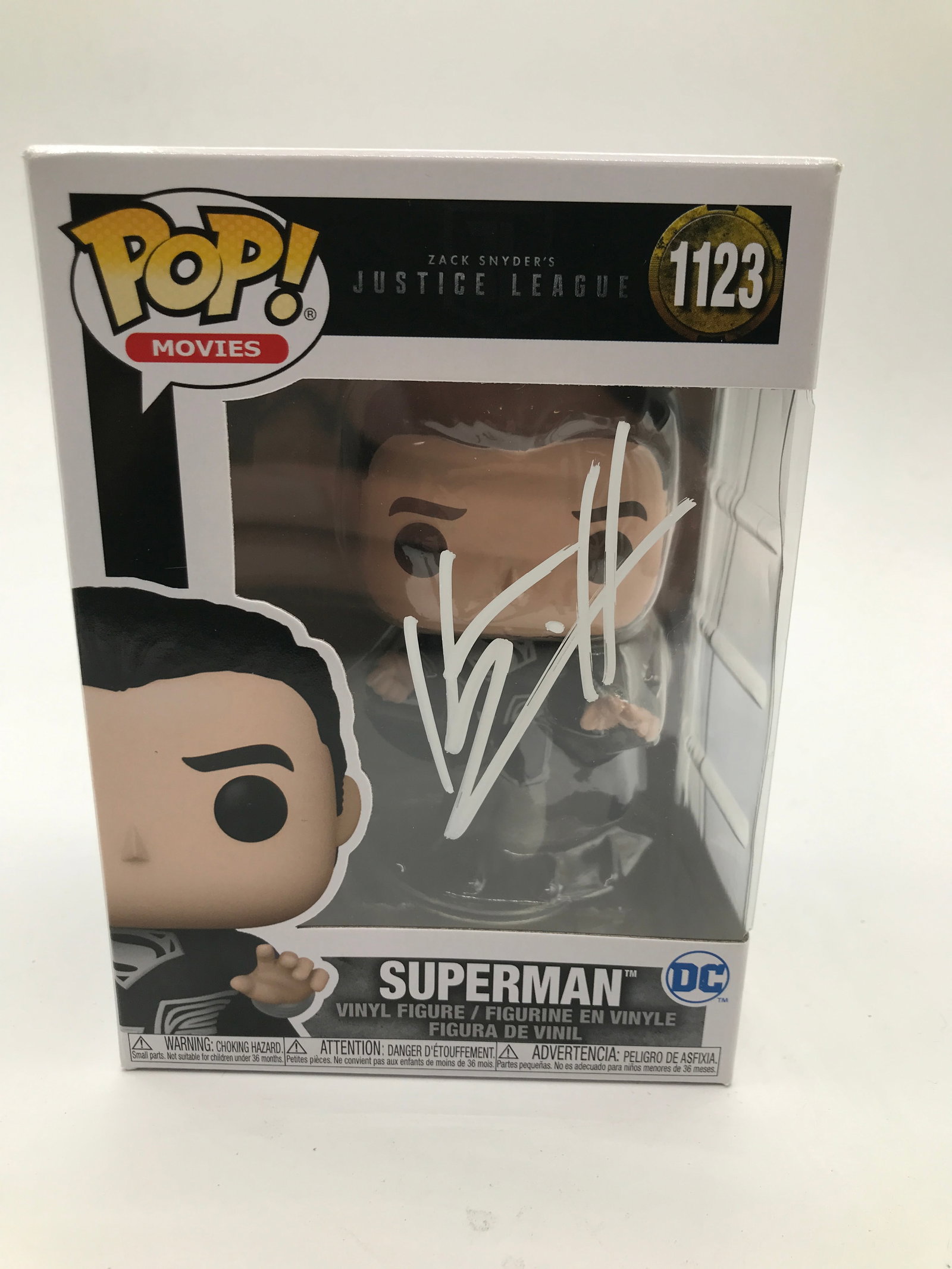 HENRY CAVILL SIGNED SUPERMAN FUNKO POP (HOLLYWOOD COA) (1 of 2)