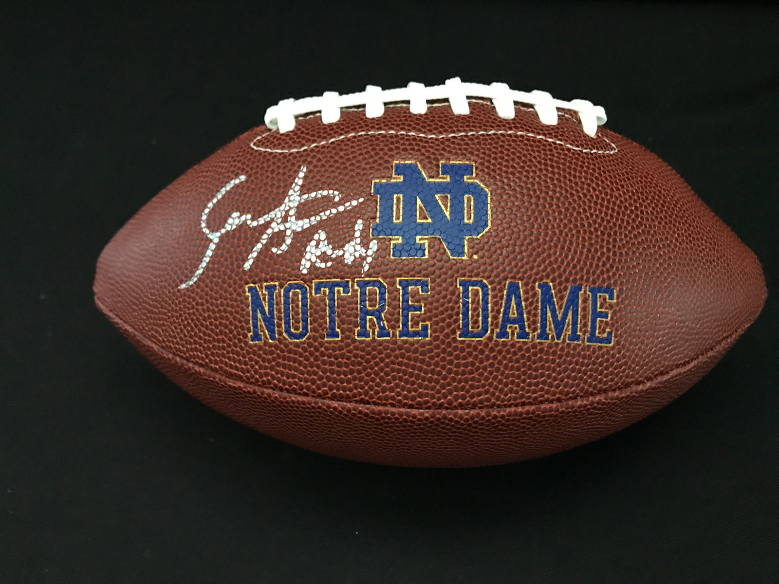 SEAN ASTIN SIGNED RUDY NOTRE DAME FOOTBALL (WWOC COA): Prices are in Canadian dollars