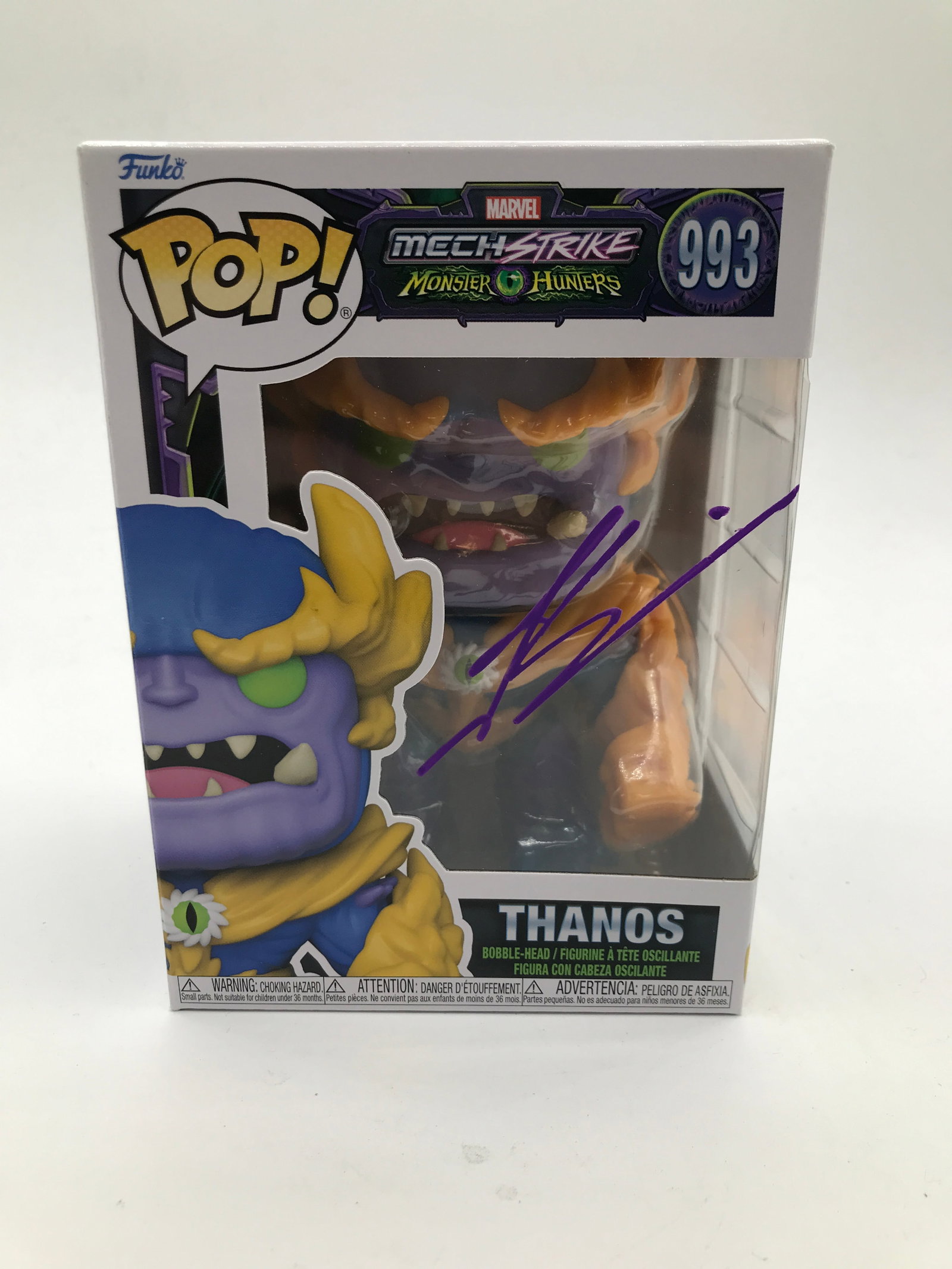 JOSH BROLIN SIGNE THANOS FUNKO POP (HOLLYWOOD COA): Prices are in Canadian dollars