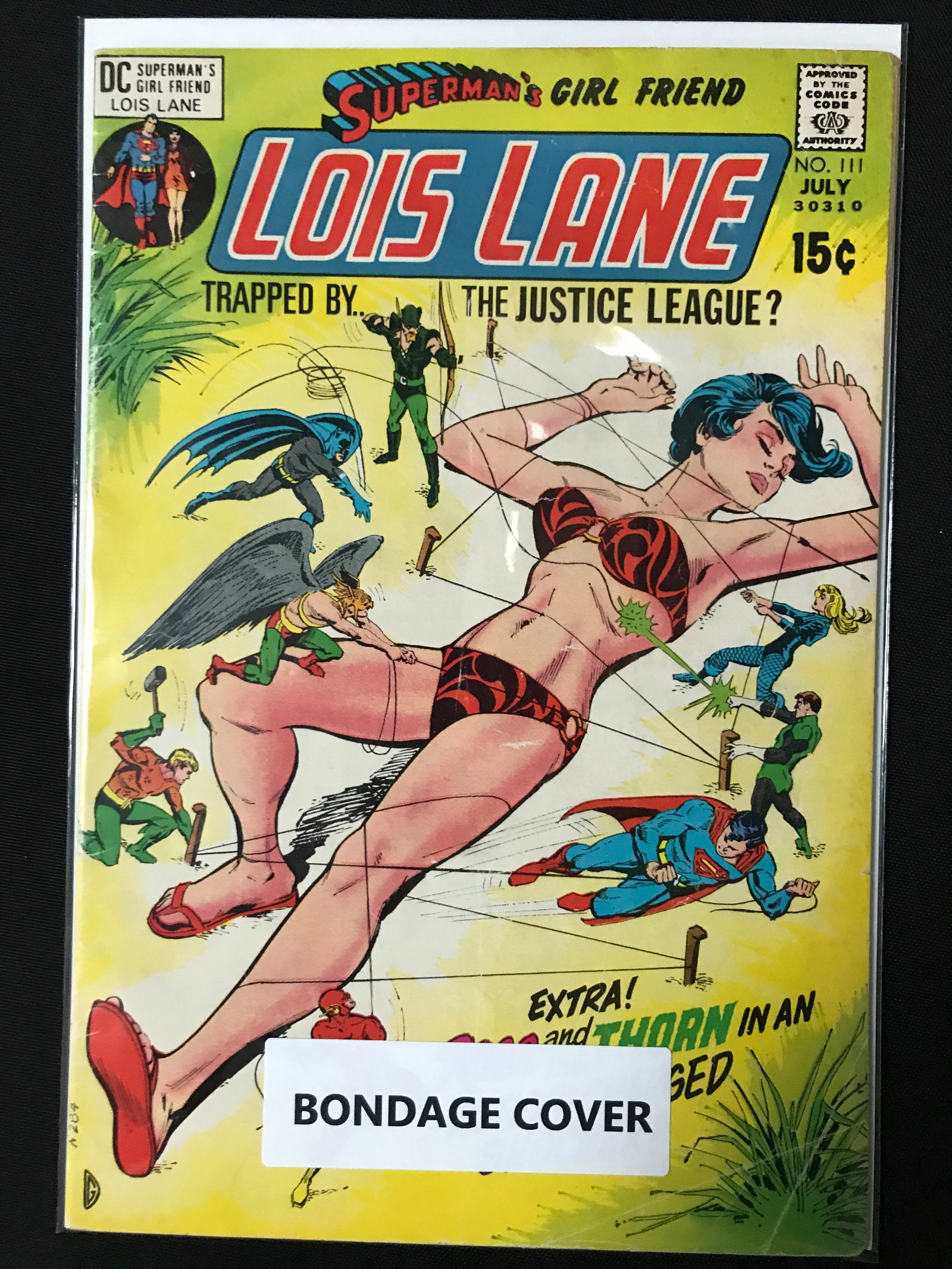 DC COMICS LOIS LANE NO.11 (BONDAGE COVER): Prices are in Canadian dollars