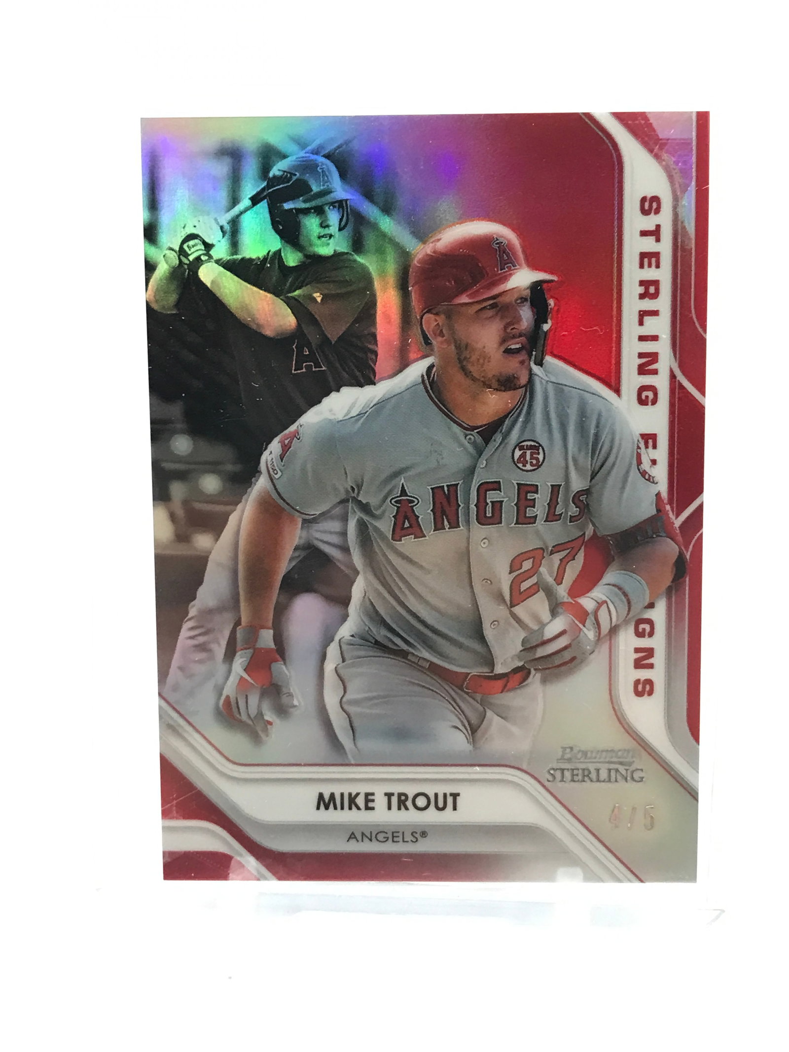 2020 TOPPS STERLING MIKE TROUT FIRST SIGNS 4/5: Prices are in Canadian dollars