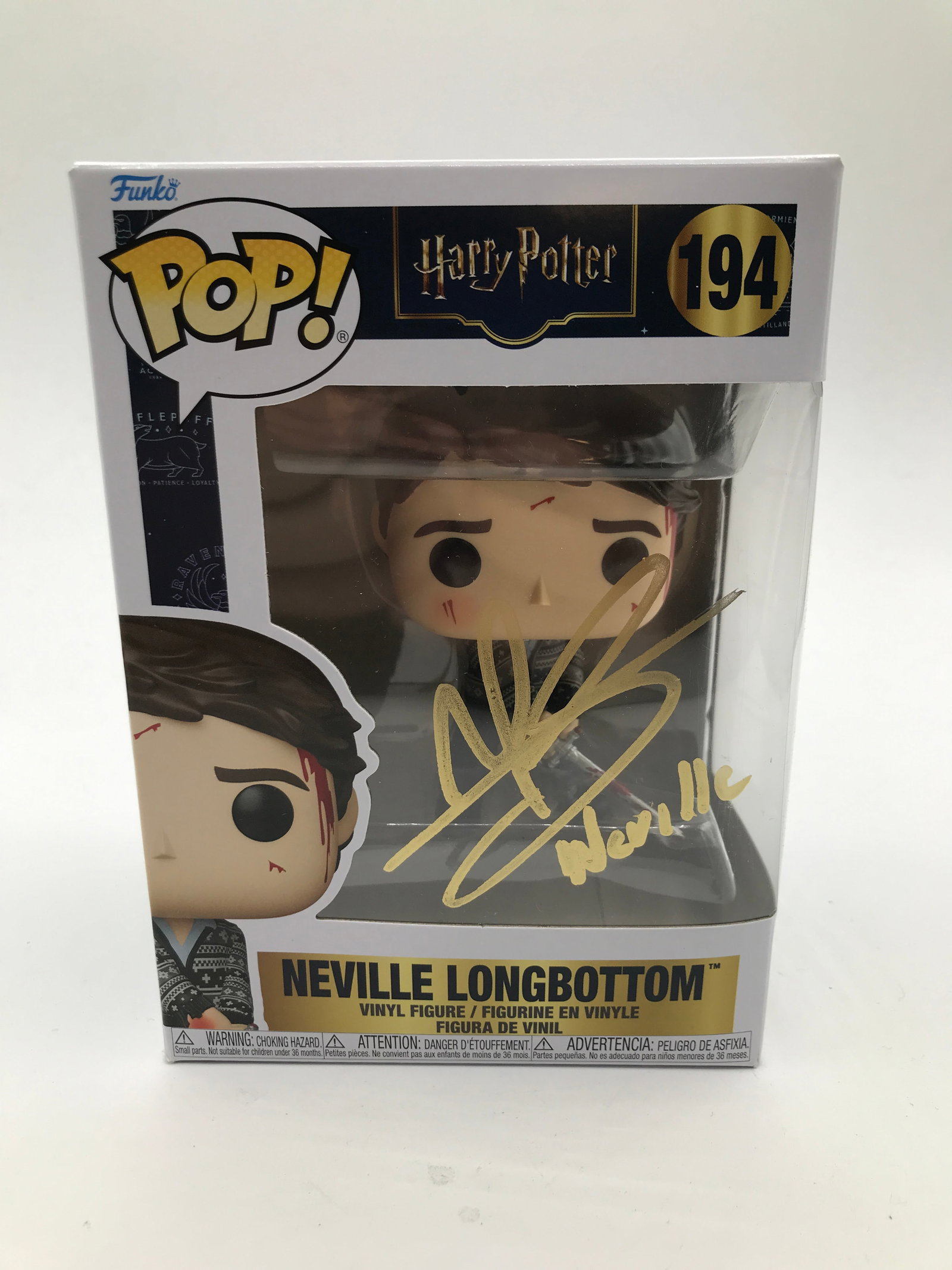 MATTHEW LEWIS SIGNED NEVILLE LONGBOTTOM FUNKO POP (WWOC COA): Prices are in Canadian dollars