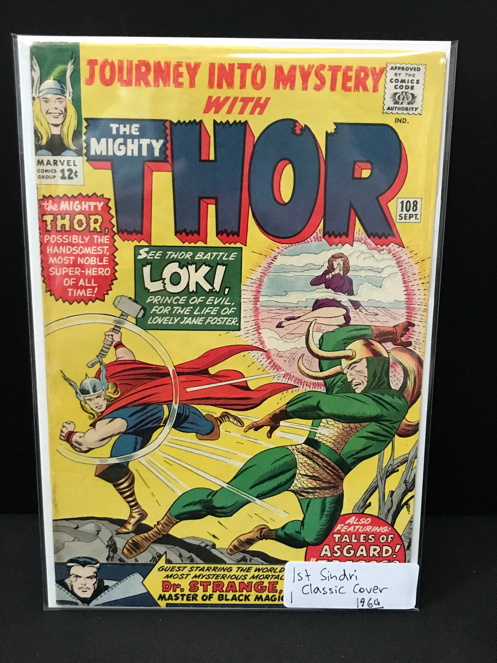 MARVEL COMICS JOURNEY INTO MYSTERY MIGHTY THOR NO.108 (1960) (1 of 1)