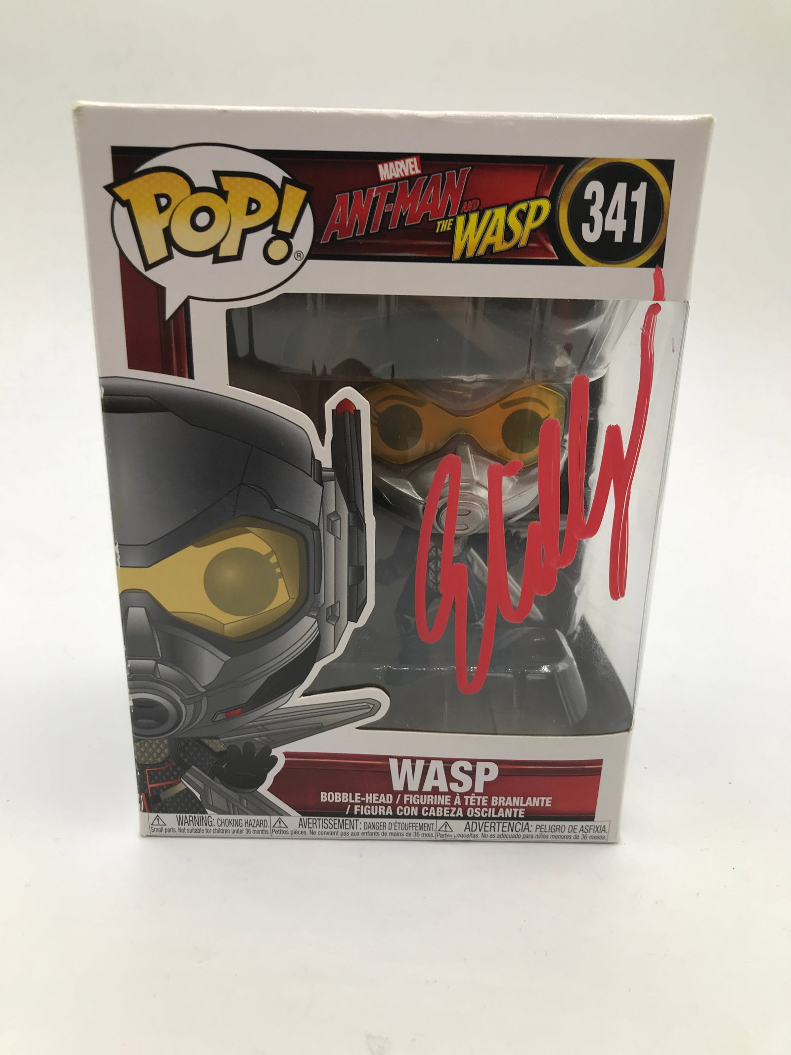 EVANGELINE LILLY SIGNED WASP FUNKO POP (KB COA): Prices are in Canadian dollars