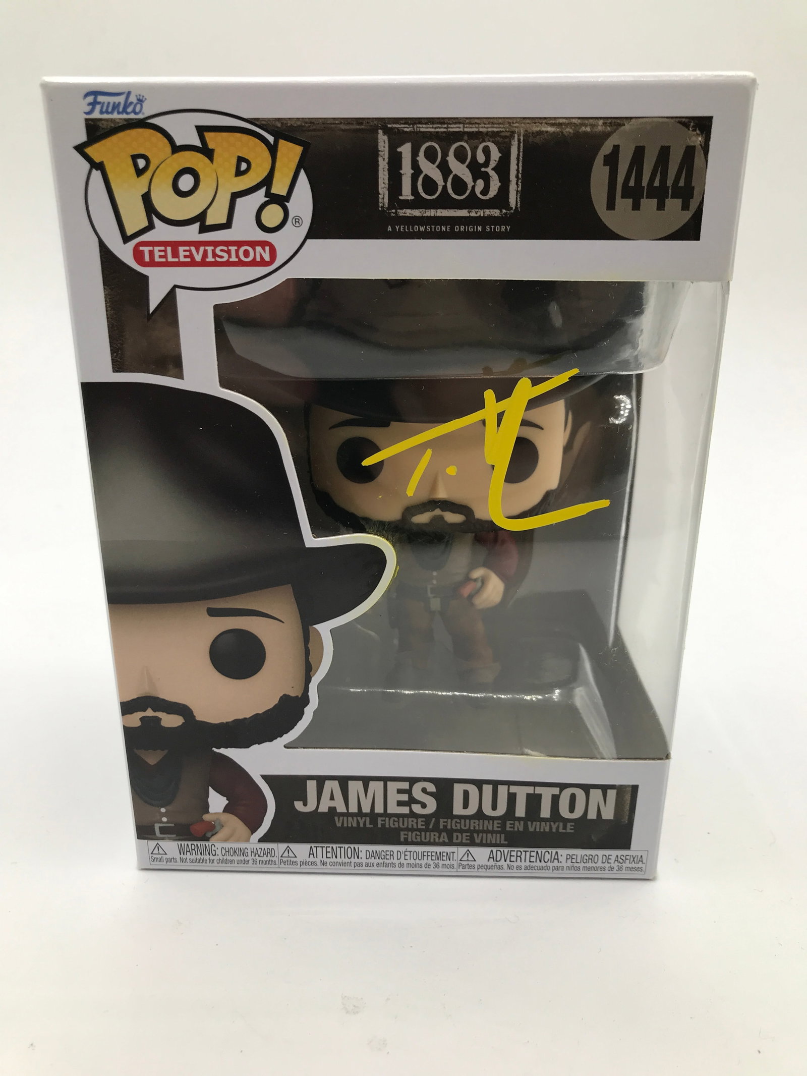 TIM MCGRAW SIGNED JAMES DUTTON FUNKO POP (HOLLYWOOD COA): Prices are in Canadian dollars