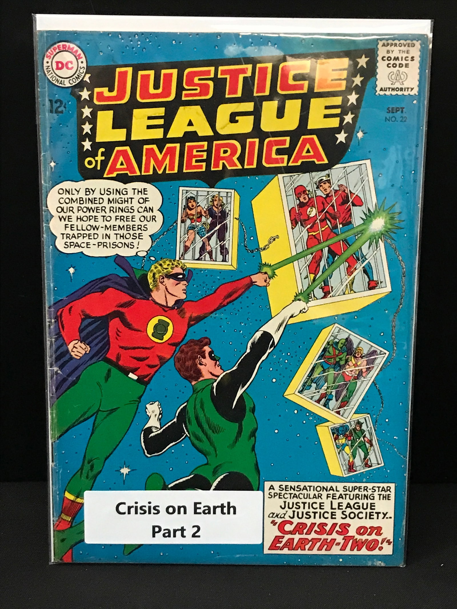 DC COMICS THE JUSTICE LEAGUE NO.22 CRISIS ON EARTH PART 2: Prices are in Canadian dollars