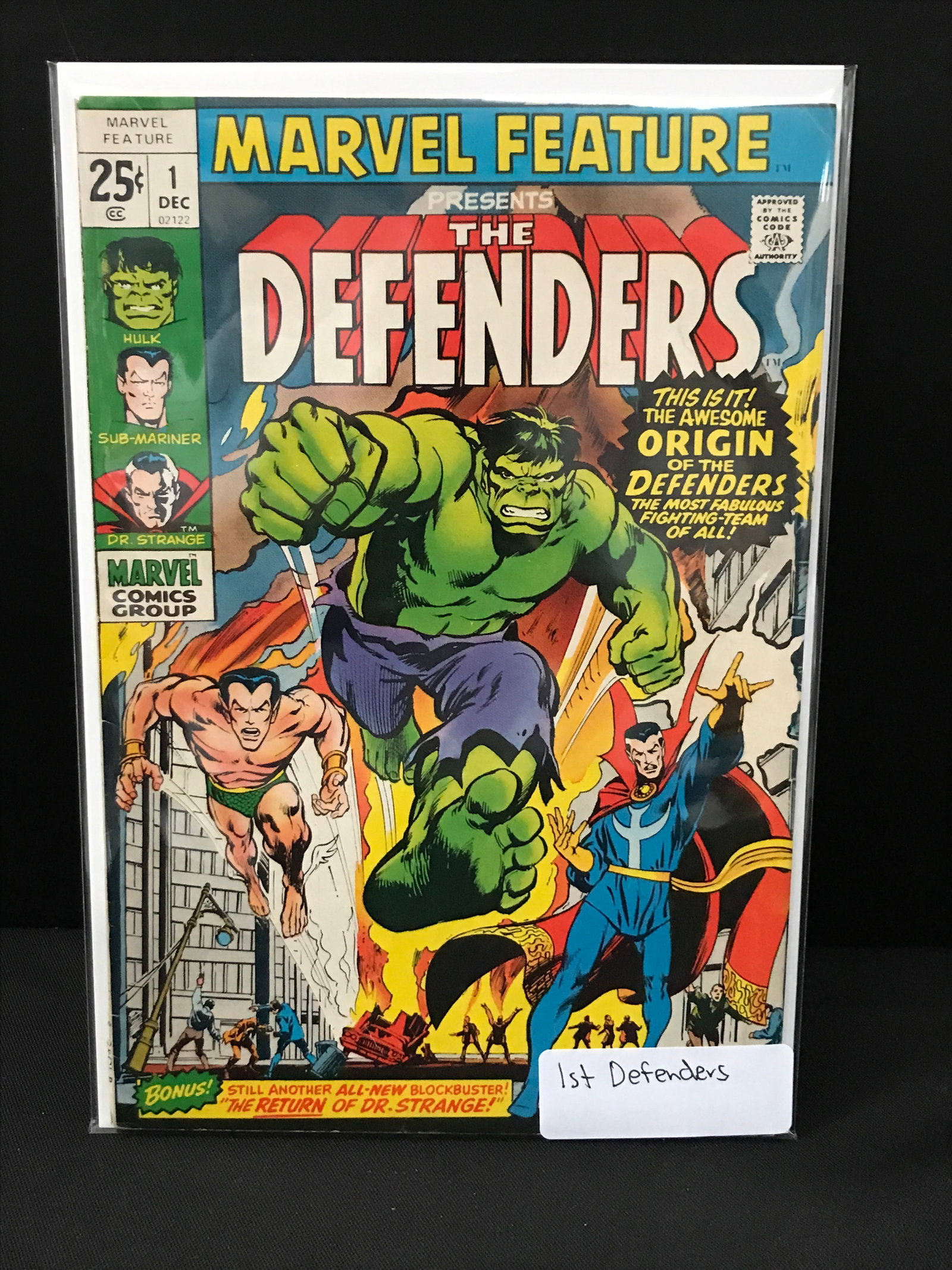 MARVEL COMICS THE DEFENDERS NO.1 (1ST DEFENDERS): Prices are in Canadian dollars