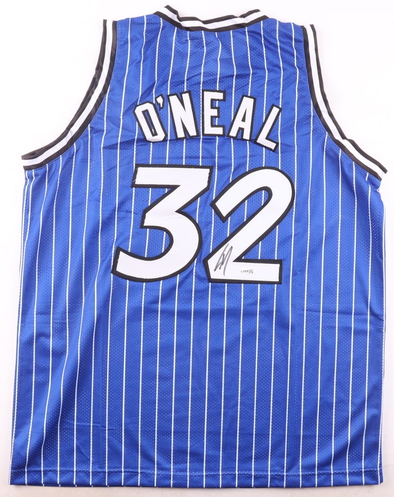 SHAQUILLE O'NEAL SIGNED ORLANDO MAGIC JERSEY - JSA COA (1 of 3)