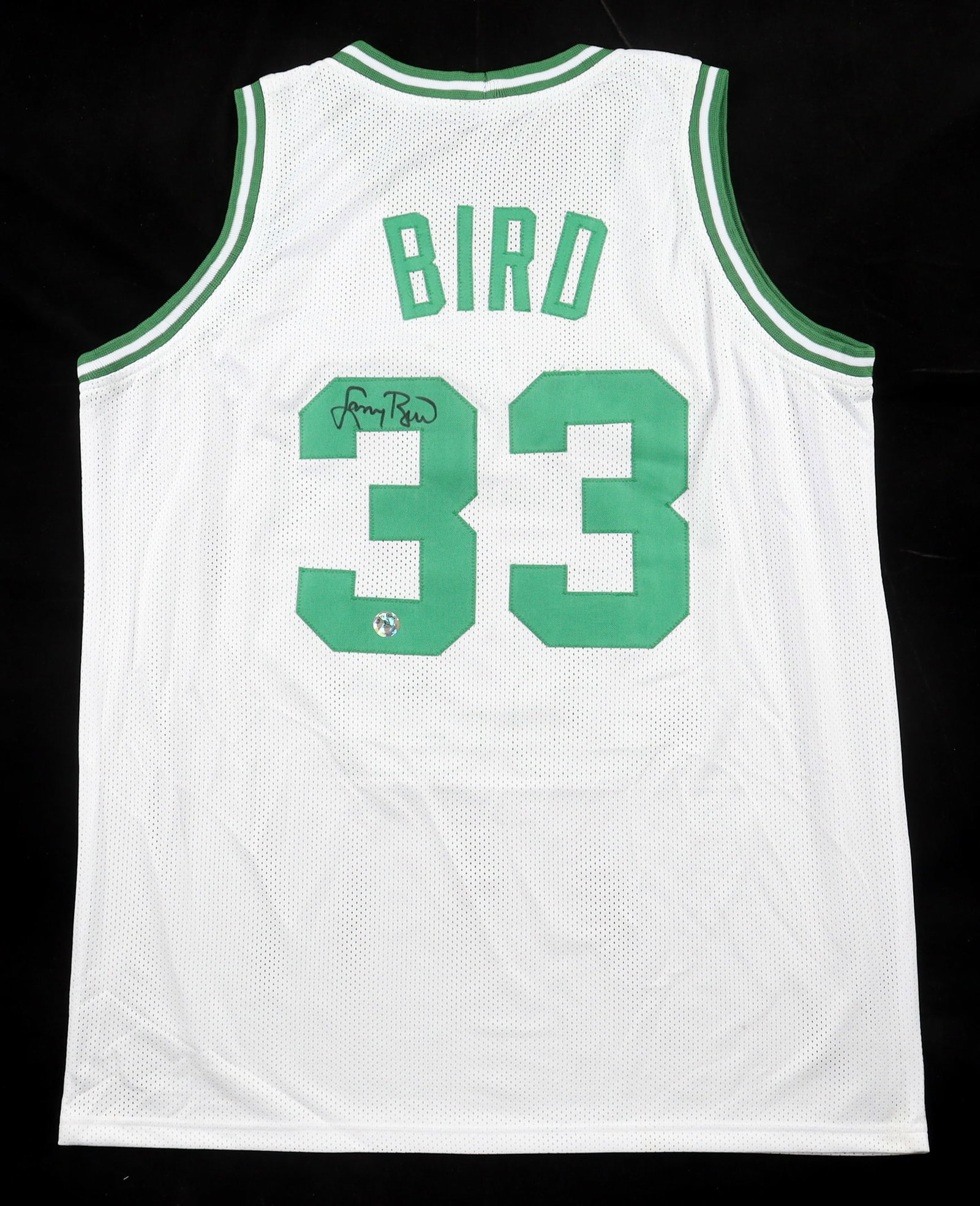 LARRY BIRD SIGNED BOSTON CELTICS JERSEY - LARRY BIRD COA (1 of 3)