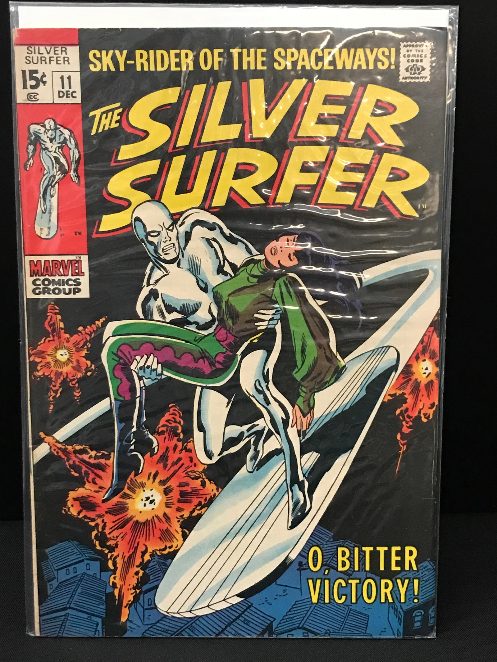 MARVEL COMICS THE SILVER SURFER NO.11 (1 of 1)