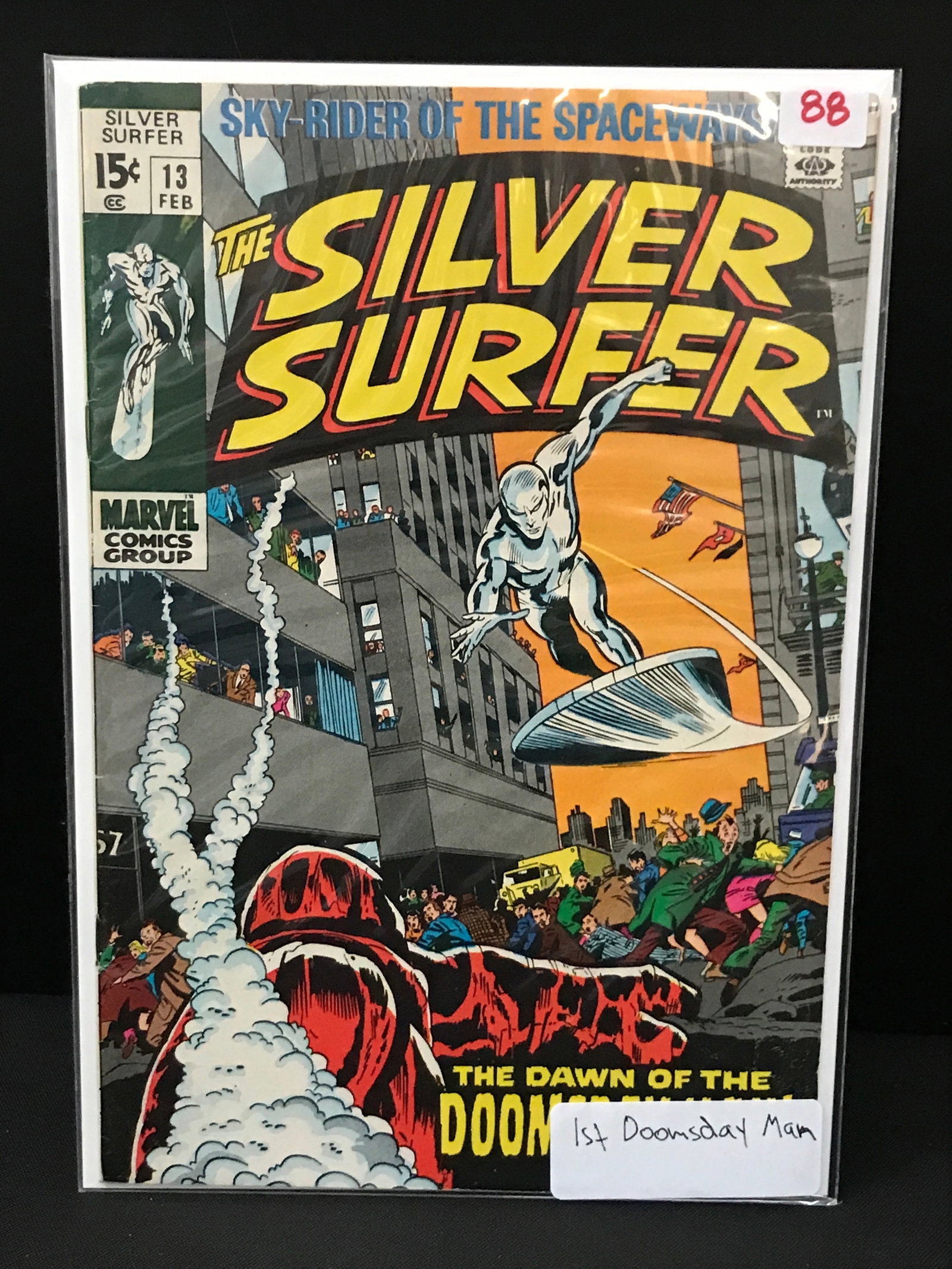MARVEL COMICS THE SILVER SURFER NO.13: Prices are in Canadian dollars