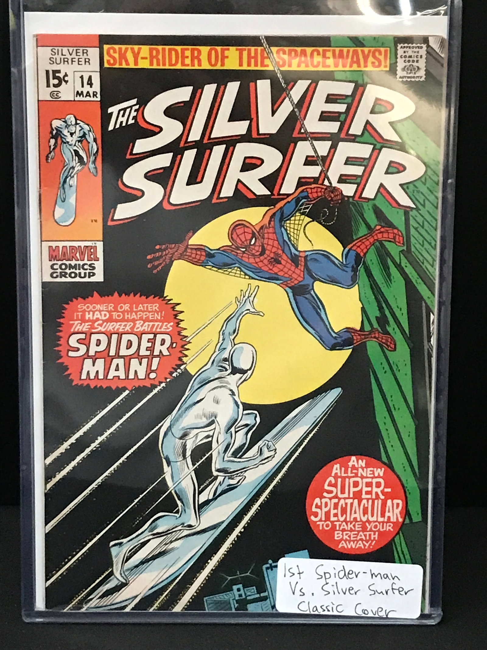 MARVEL COMICS THE SILVER SURFER NO.14: Prices are in Canadian dollars