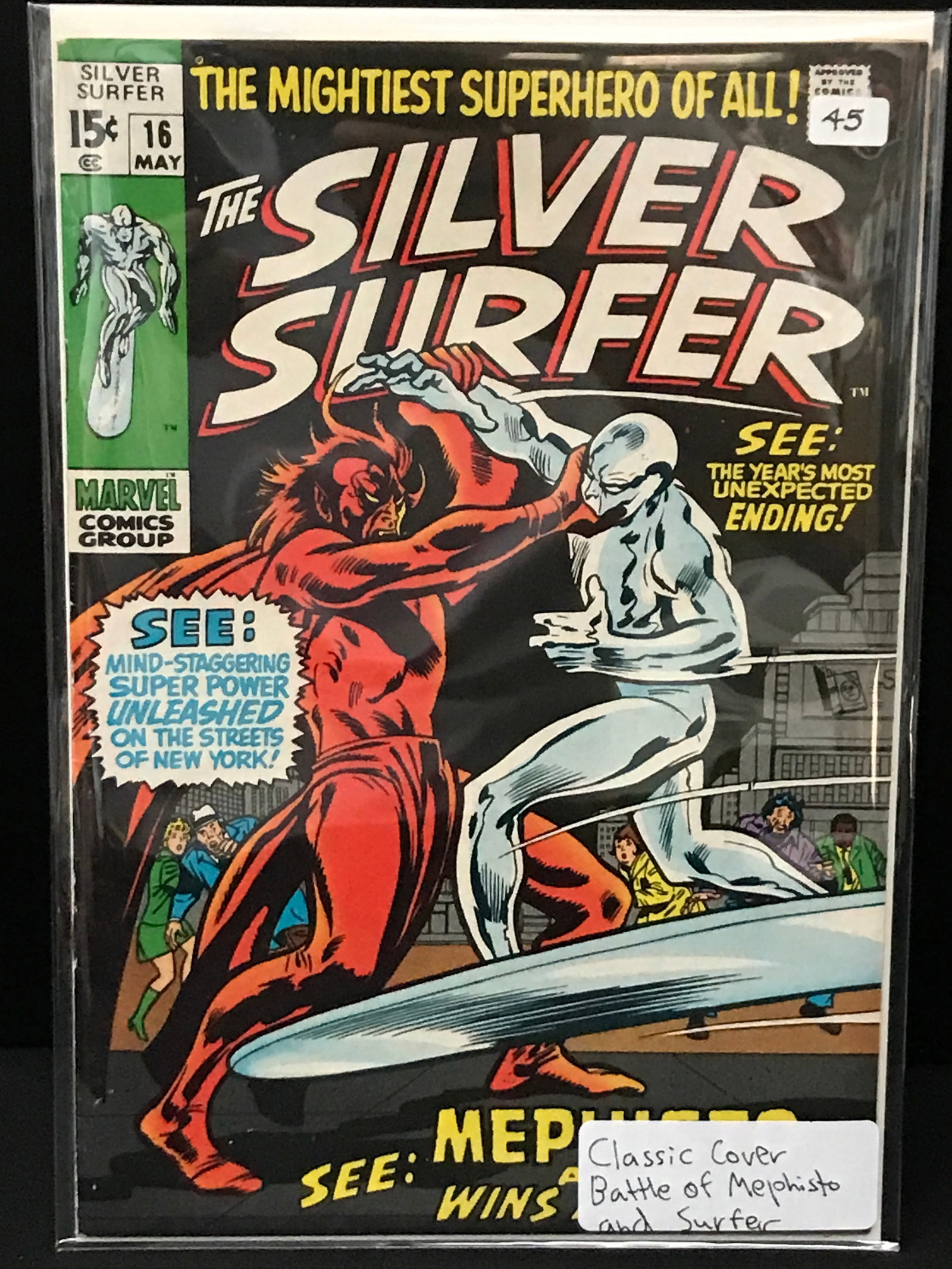 MARVEL COMICS THE SILVER SURFER NO.16 (1 of 1)