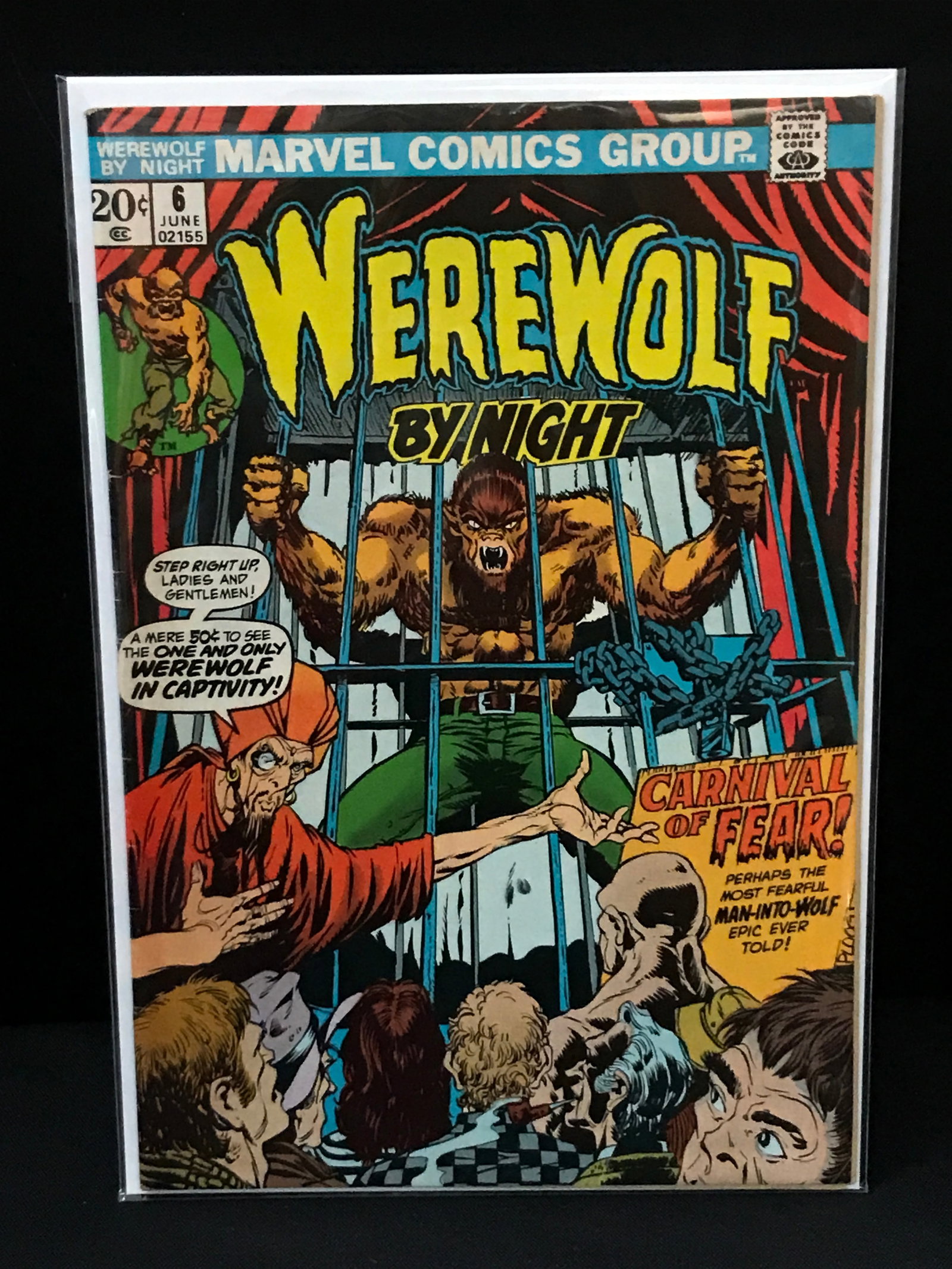 WEREWOLF BY NIGHT #6 - MARVEL COMICS: Prices are in Canadian dollars