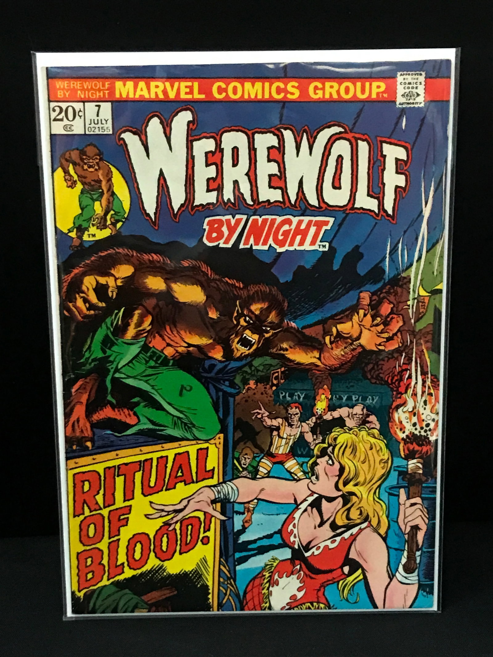 WEREWOLF BY NIGHT #7 - MARVEL COMICS: Prices are in Canadian dollars