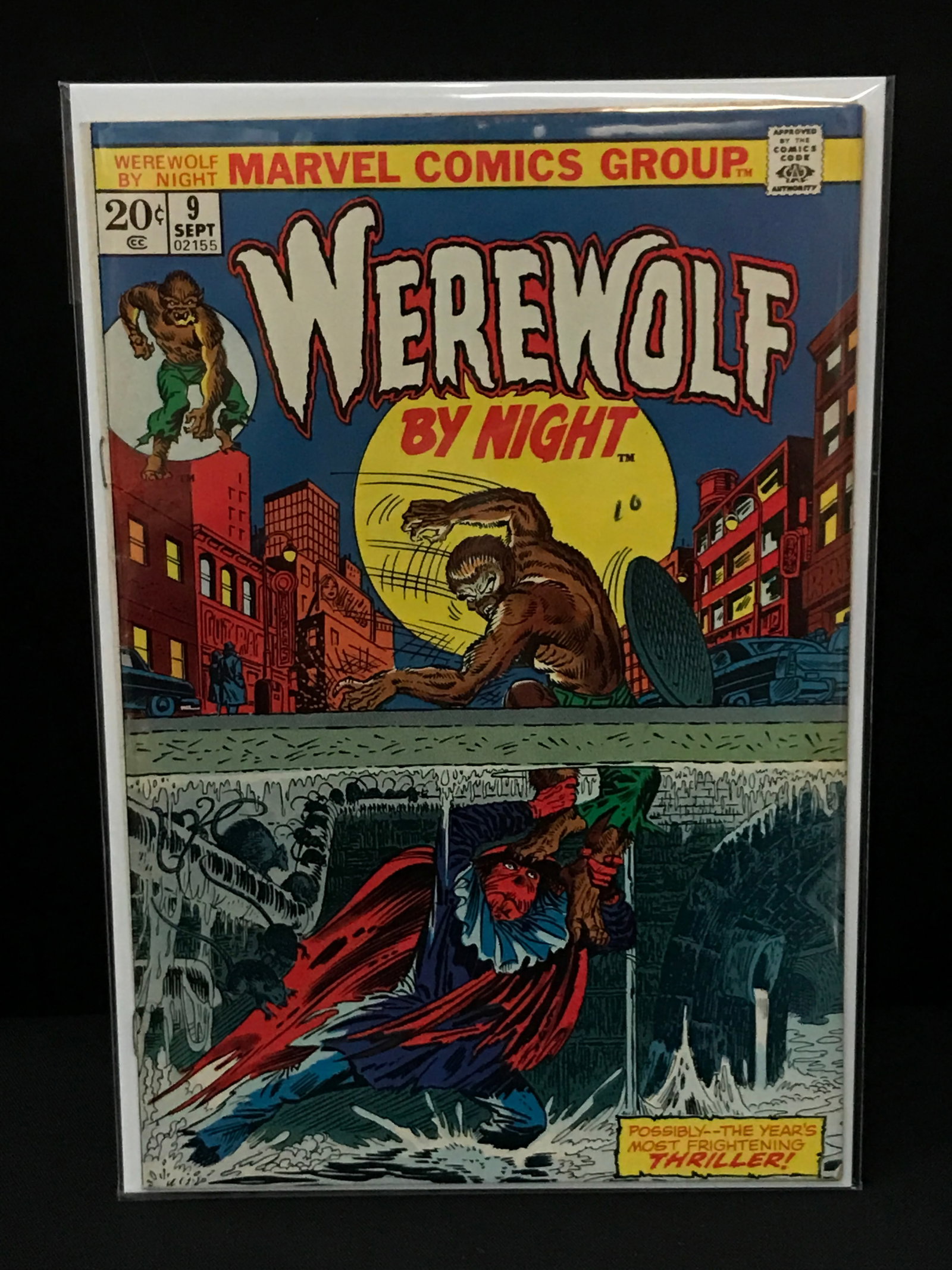 WEREWOLF BY NIGHT #9 - MARVEL COMICS: Prices are in Canadian dollars
