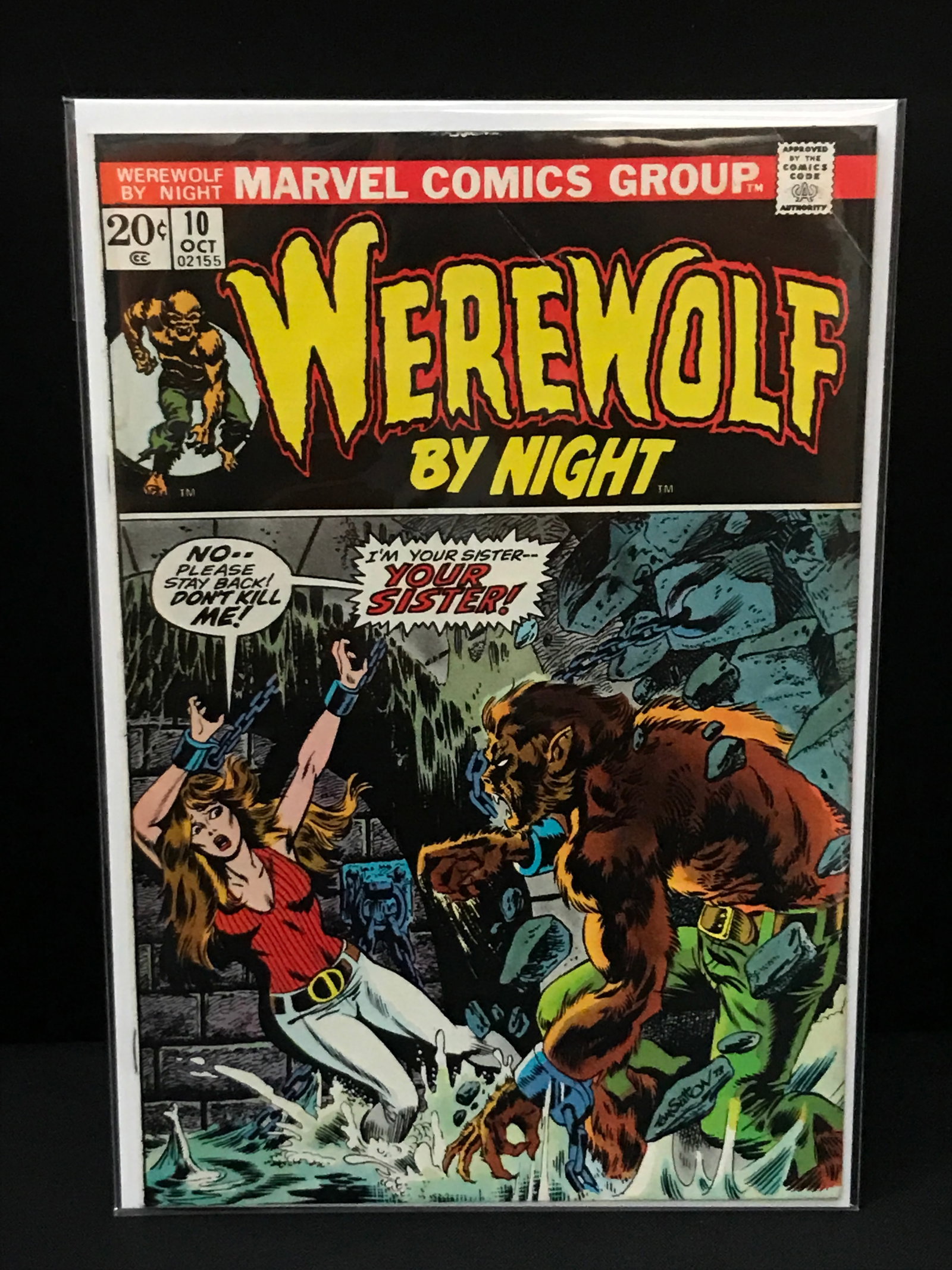WEREWOLF BY NIGHT #10 - MARVEL COMICS: Prices are in Canadian dollars