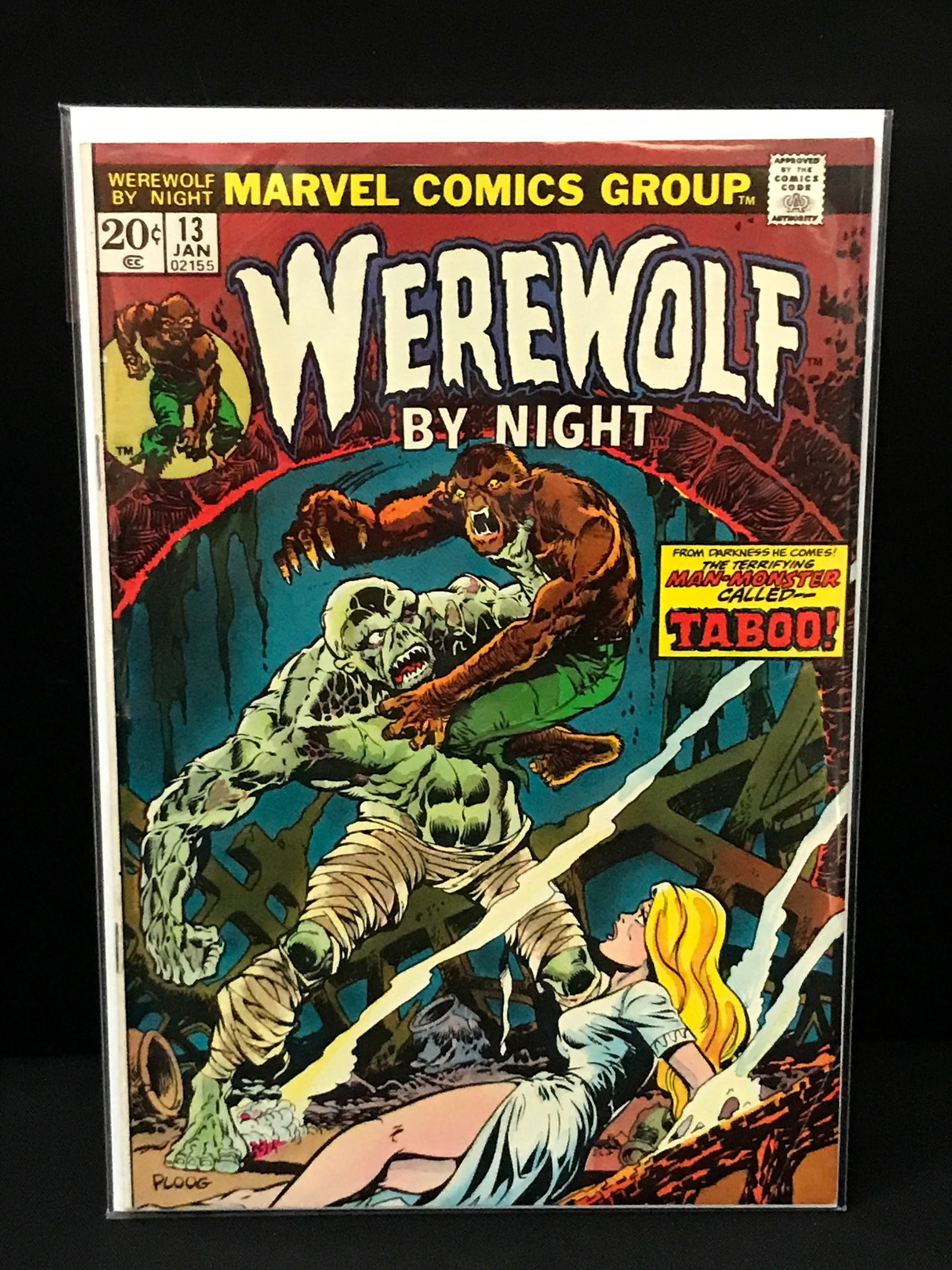 WEREWOLF BY NIGHT #13 - MARVEL COMICS: Prices are in Canadian dollars
