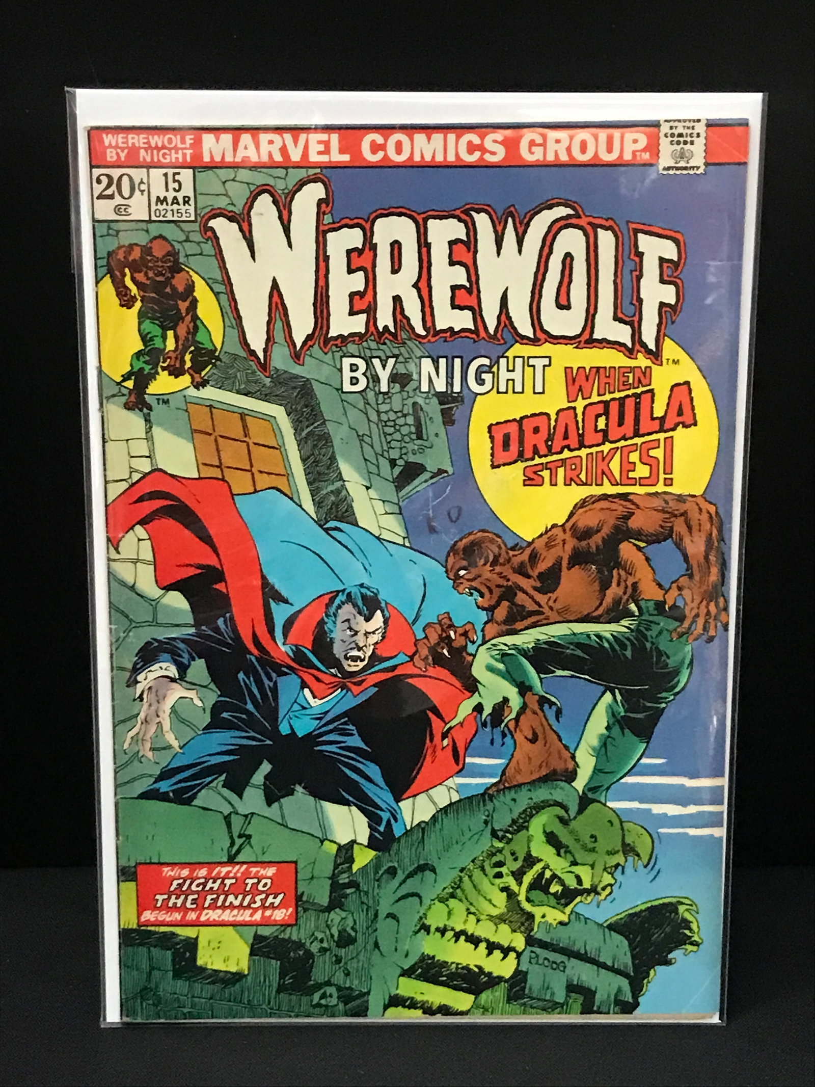 WEREWOLF BY NIGHT #15 - MARVEL COMICS: Prices are in Canadian dollars