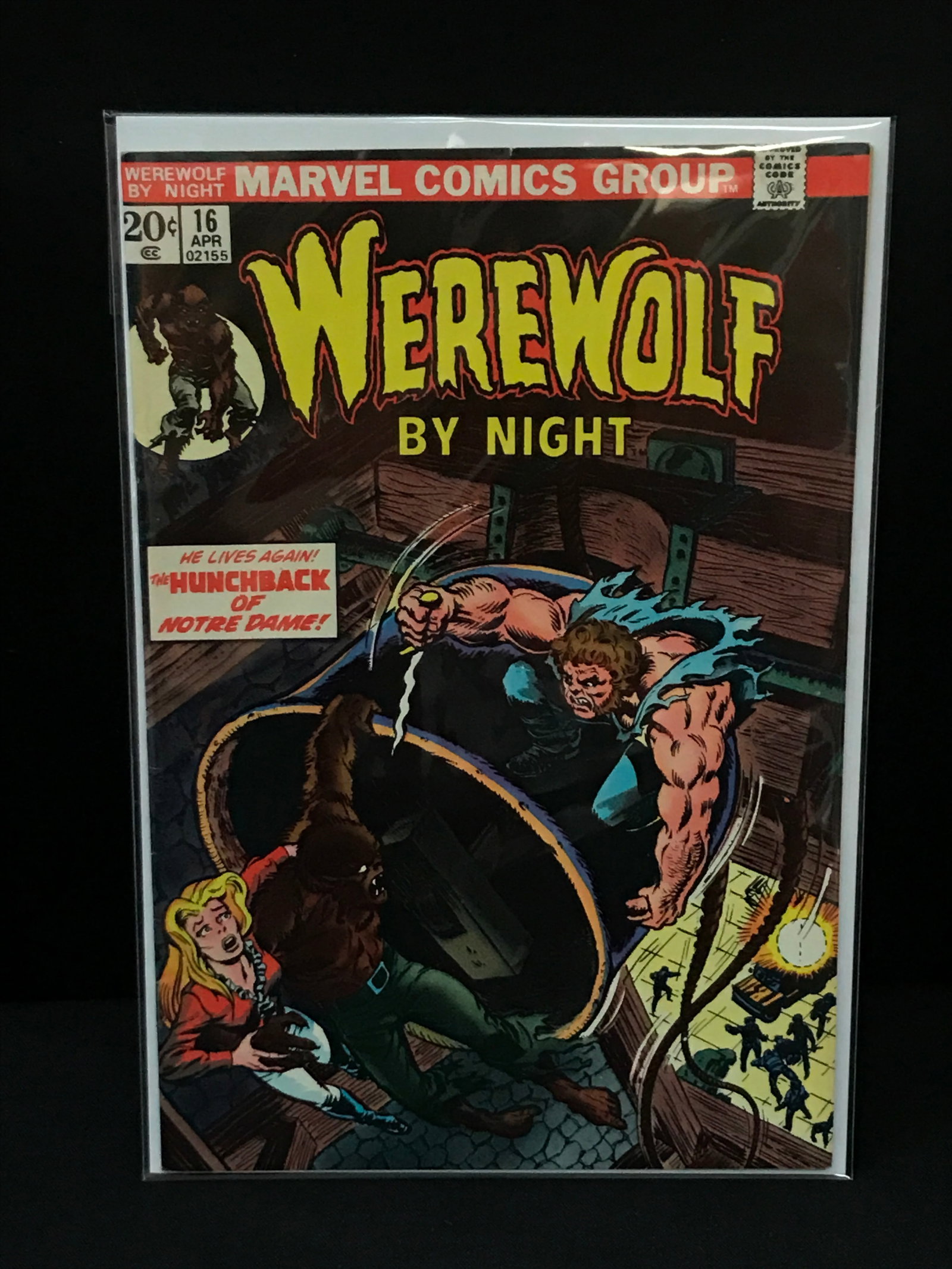 WEREWOLF BY NIGHT #16 - MARVEL COMICS: Prices are in Canadian dollars