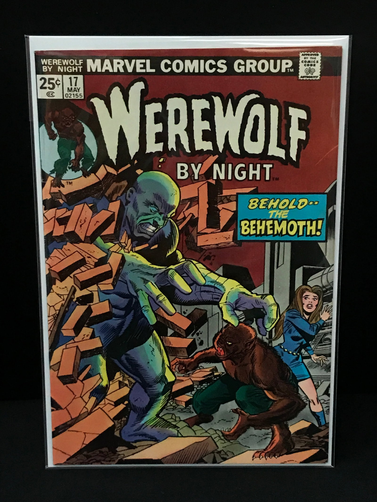 WEREWOLF BY NIGHT #17 - MARVEL COMICS: Prices are in Canadian dollars