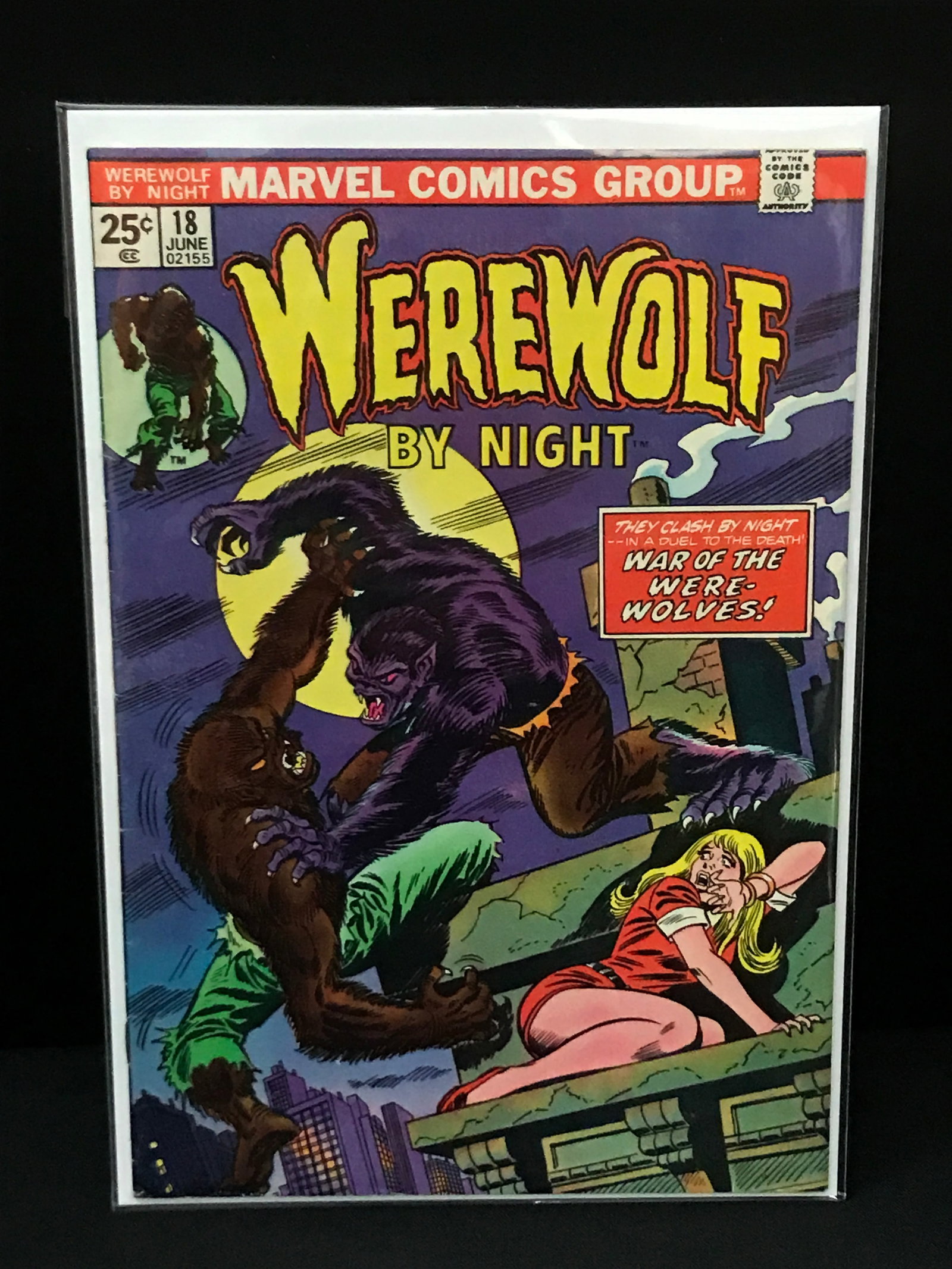 WEREWOLF BY NIGHT #18 - MARVEL COMICS: Prices are in Canadian dollars