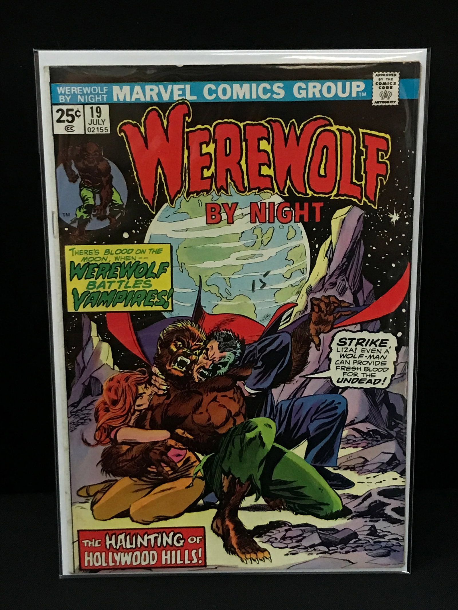 WEREWOLF BY NIGHT #19 - MARVEL COMICS: Prices are in Canadian dollars