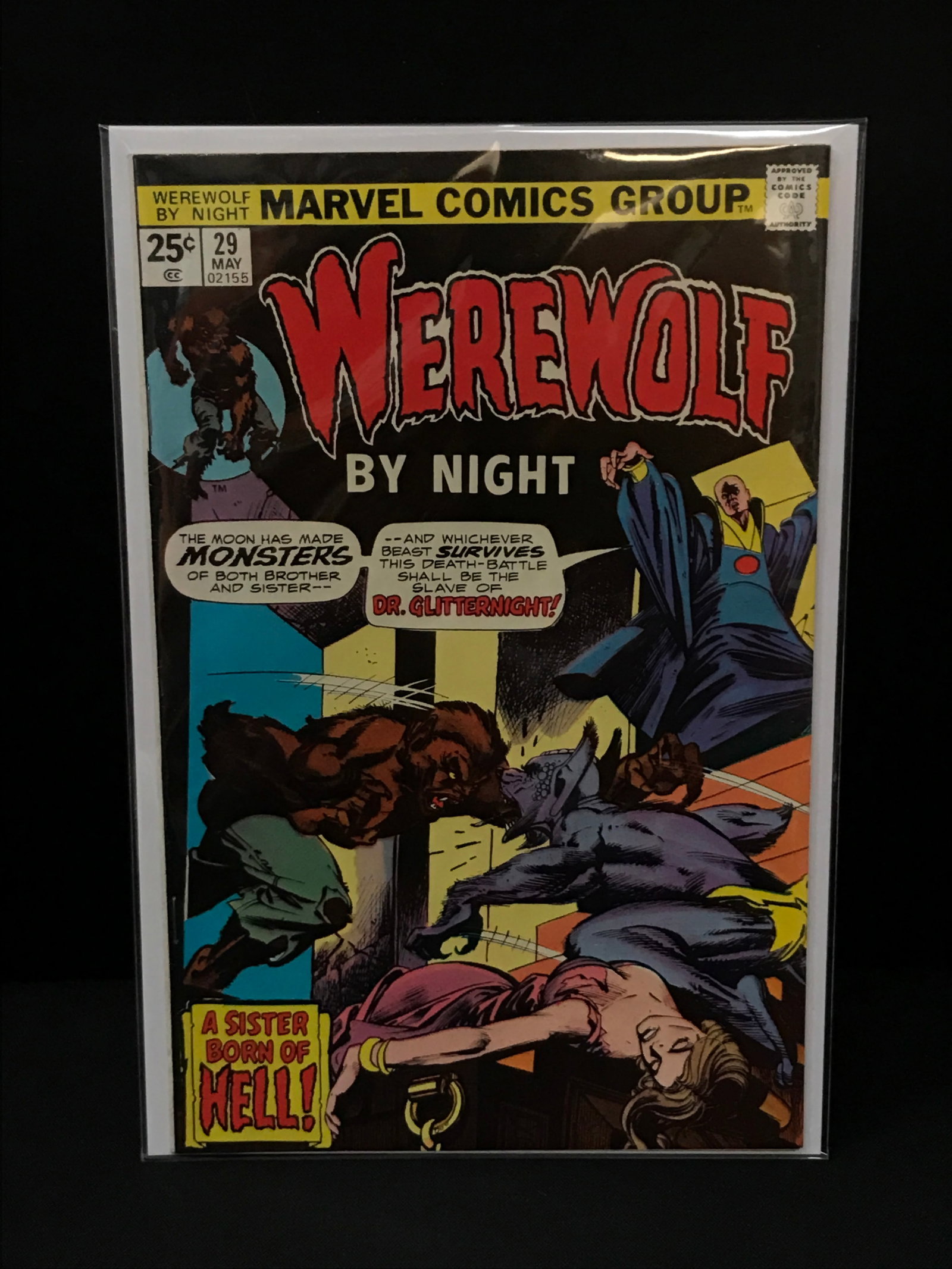 WEREWOLF BY NIGHT #29 - MARVEL COMICS: Prices are in Canadian dollars