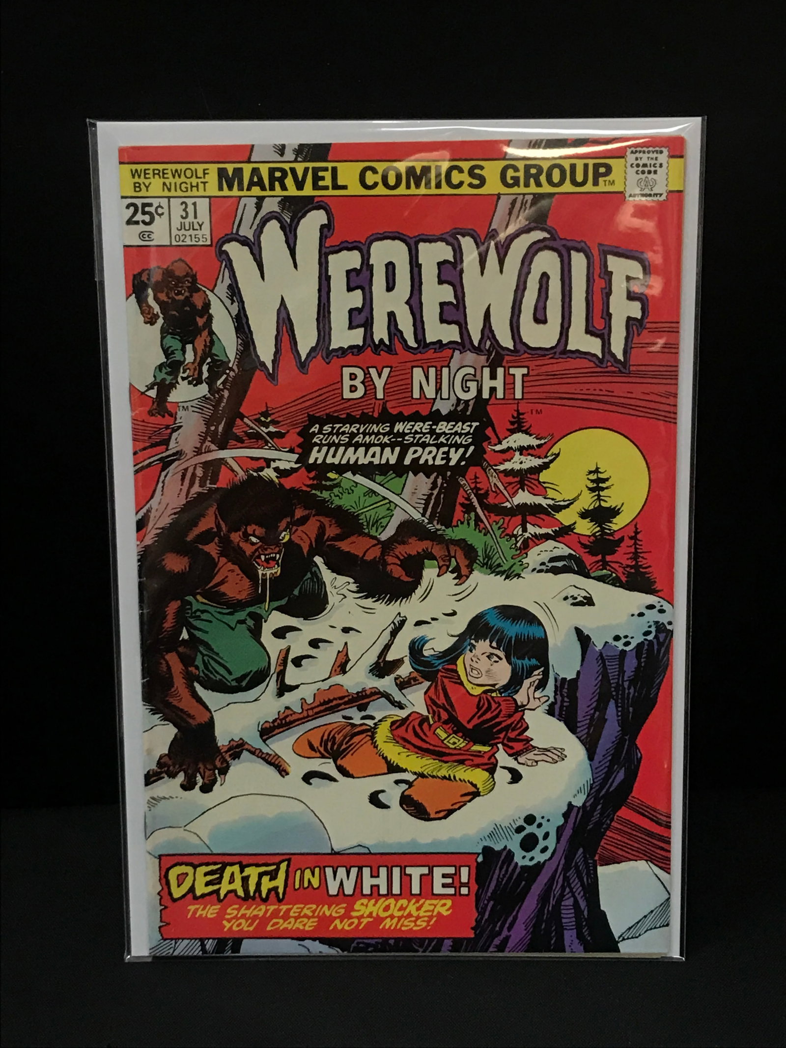 WEREWOLF BY NIGHT #31 - MARVEL COMICS: Prices are in Canadian dollars