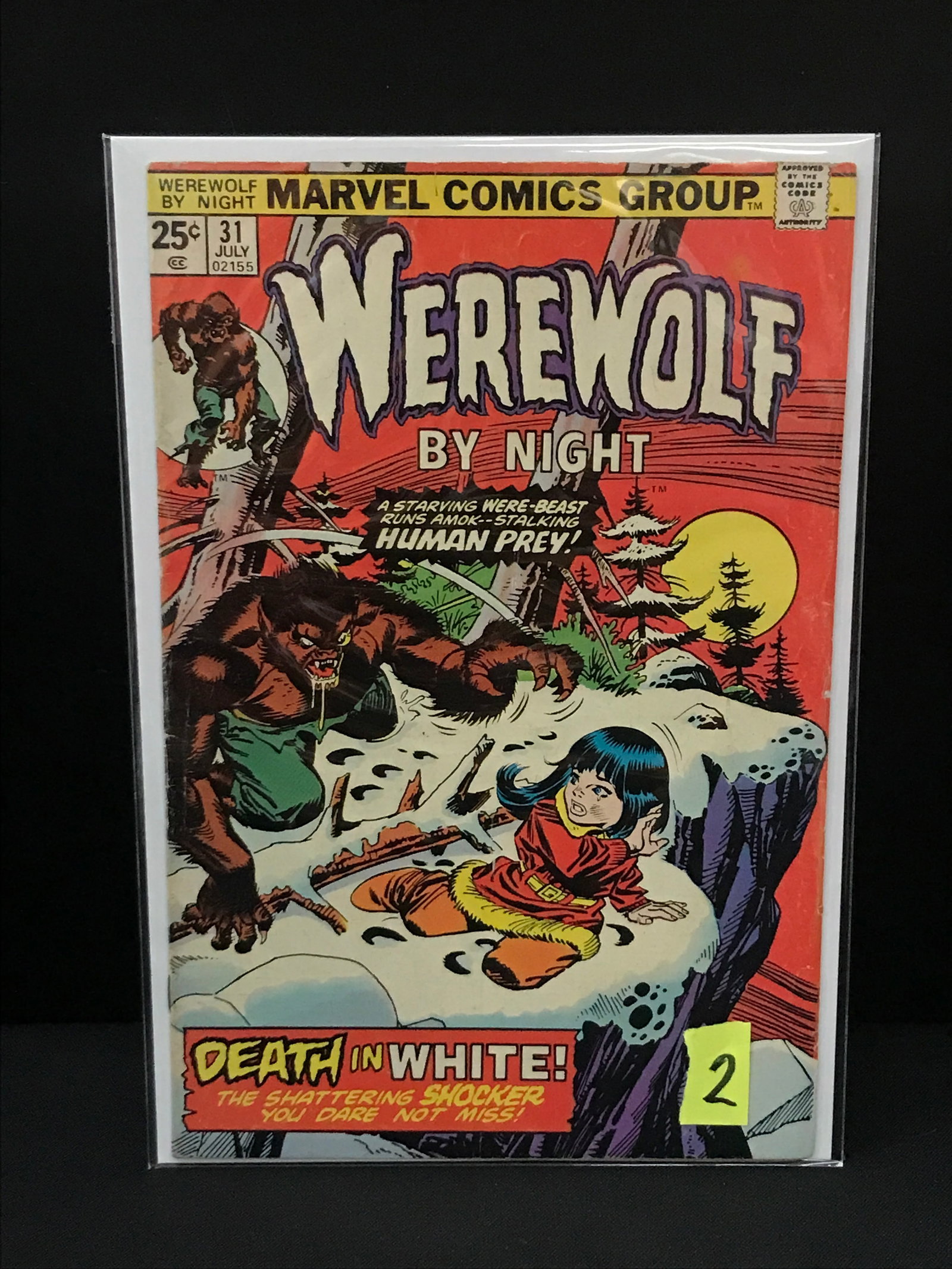 WEREWOLF BY NIGHT #31 - MARVEL COMICS: Prices are in Canadian dollars