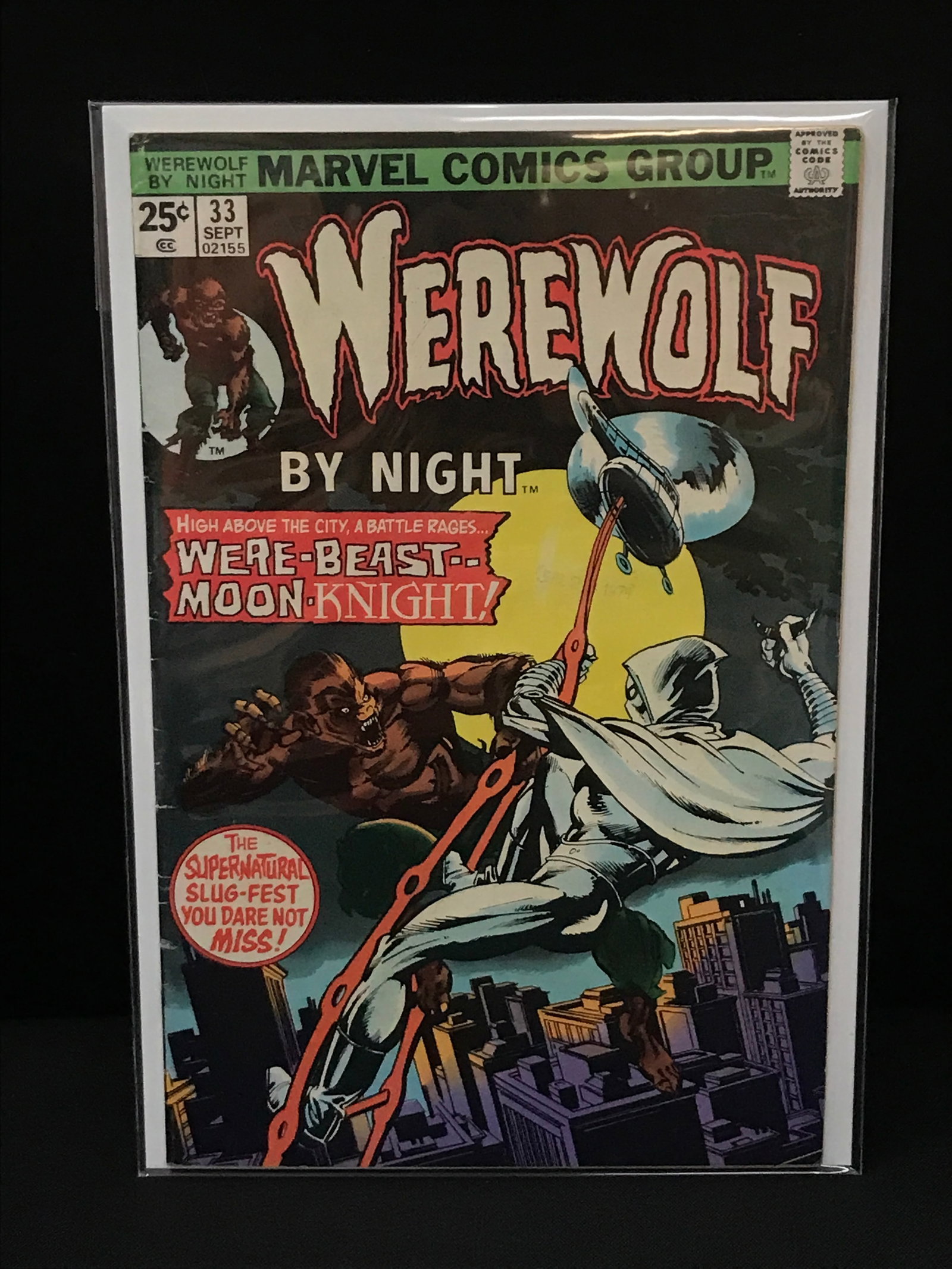 WEREWOLF BY NIGHT #33 - MARVEL COMICS: Prices are in Canadian dollars