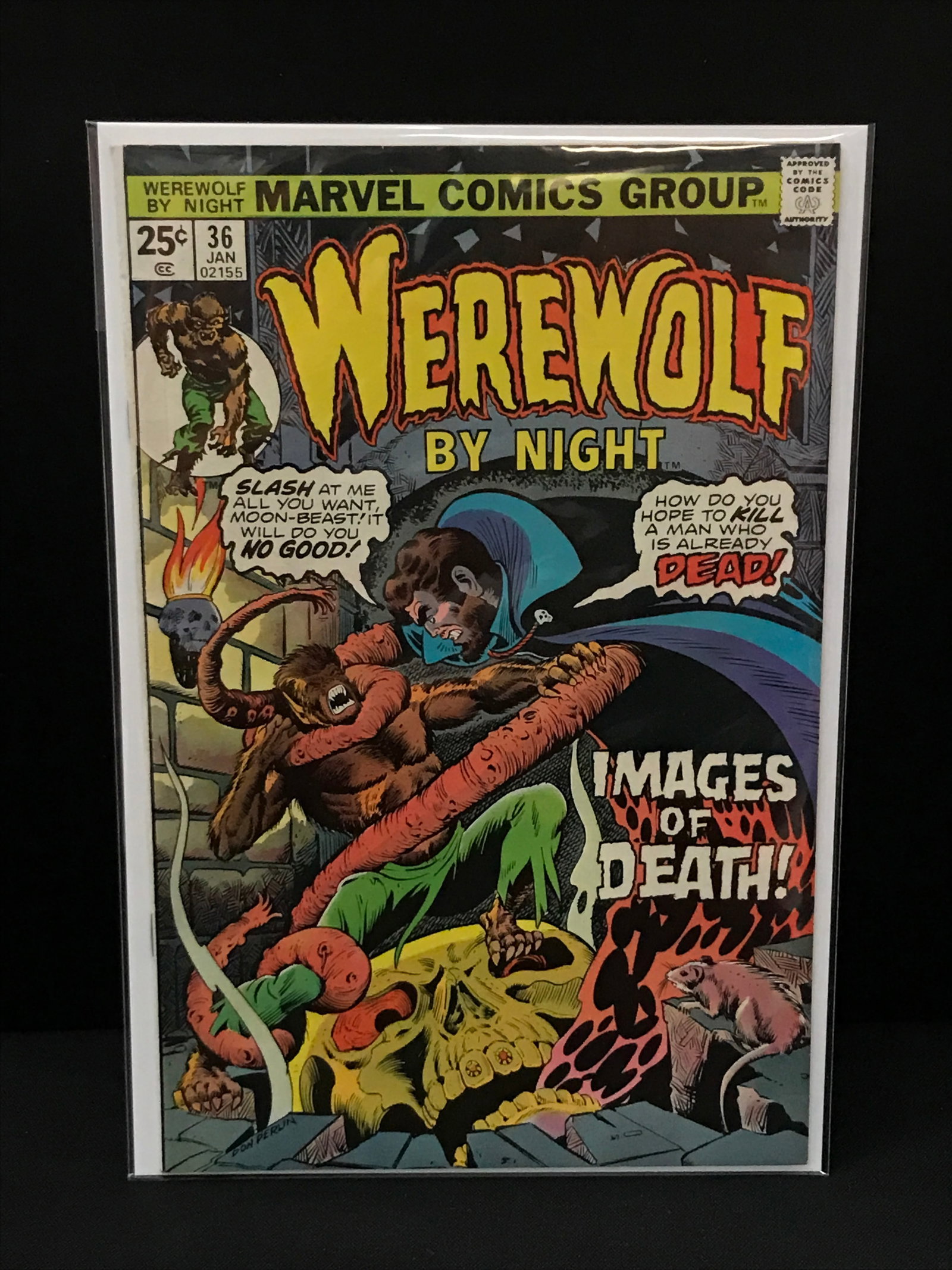 WEREWOLF BY NIGHT #36 - MARVEL COMICS: Prices are in Canadian dollars