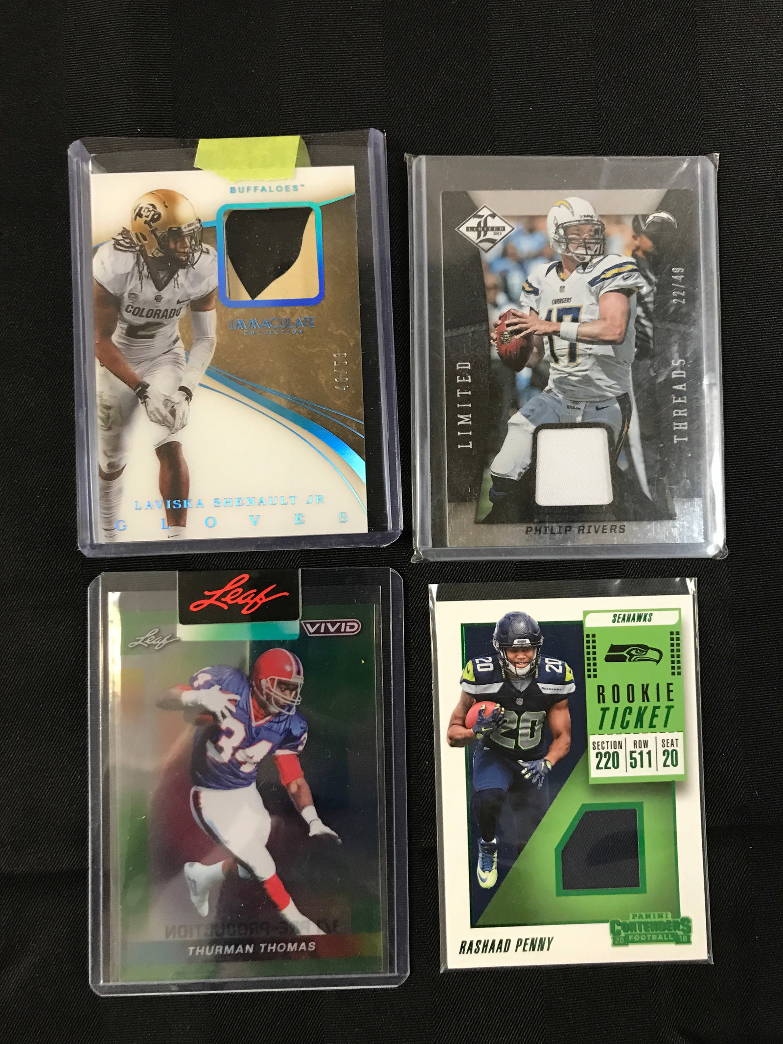 NFL FOOTBALL STAR PATCH TRADING CARD LOT: Prices are in Canadian dollars