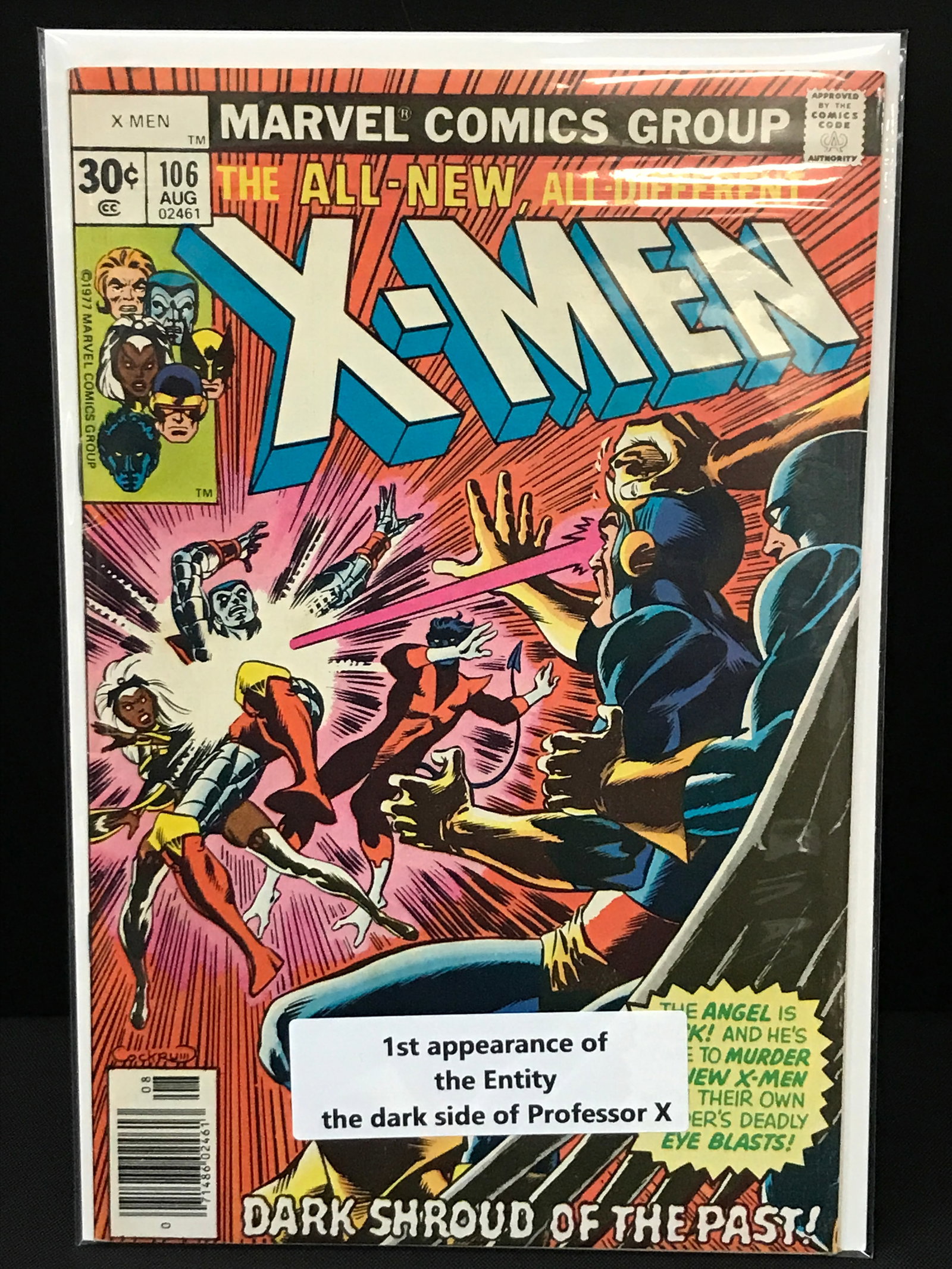 MARVEL COMICS THE X-MEN NO.106 (1ST APP THE ENTITY) (1 of 1)
