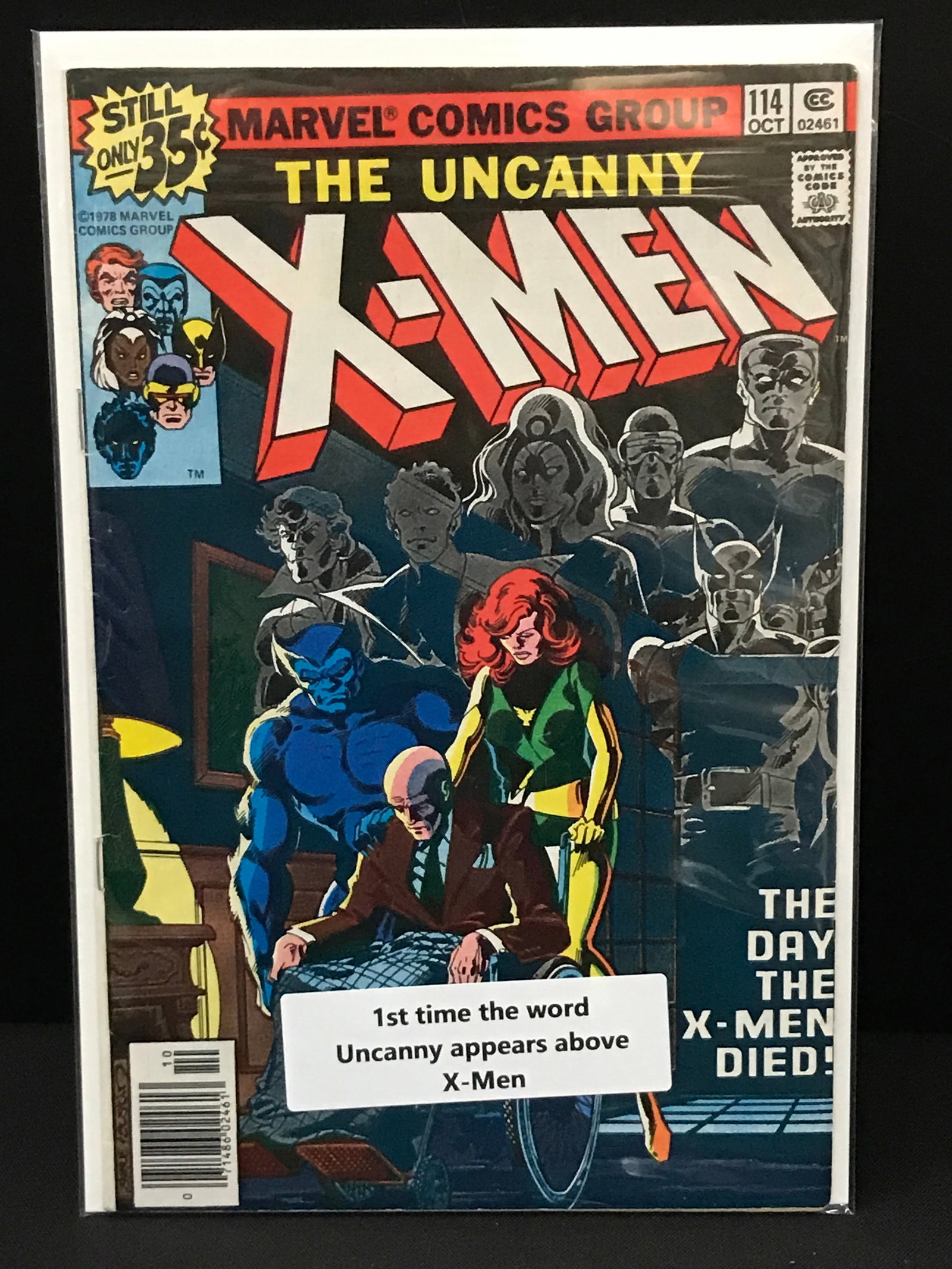 MARVEL COMICS THE UNCANNY X-MEN NO.114: Prices are in Canadian dollars