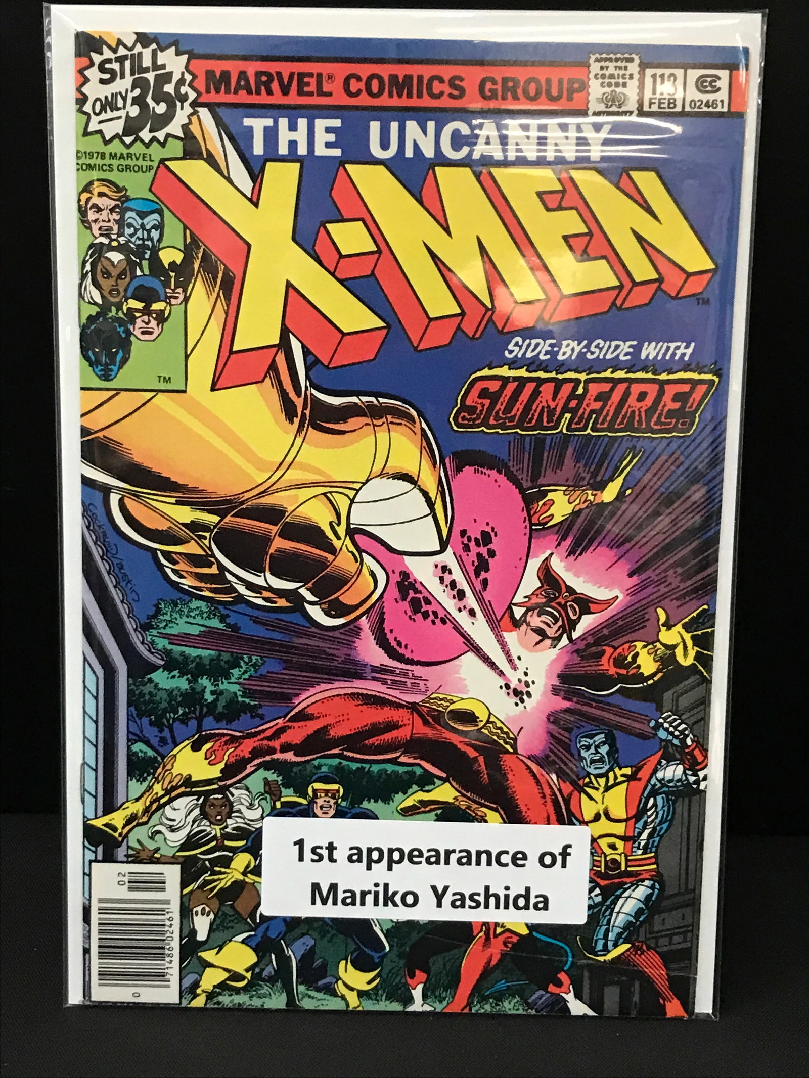 MARVEL COMICS THE UNCANNY X-MEN NO.113 (1ST APPEARANCE MARIKO YASHIDA): Prices are in Canadian dollars