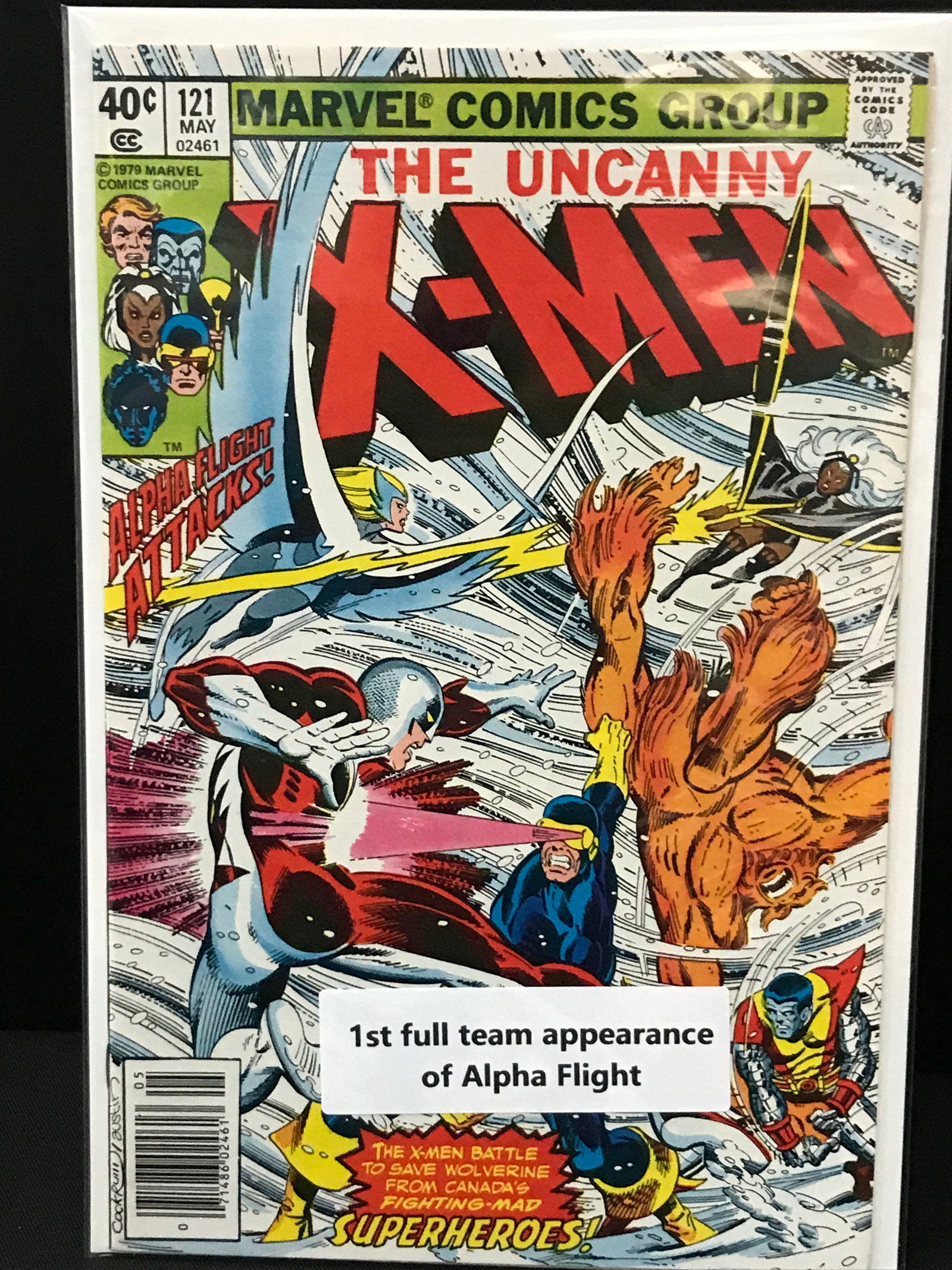MARVEL COMICS THE UNCANNY X-MEN NO.121 (1ST FULL APPEARANCE ALPHA FIGHT): Prices are in Canadian dollars